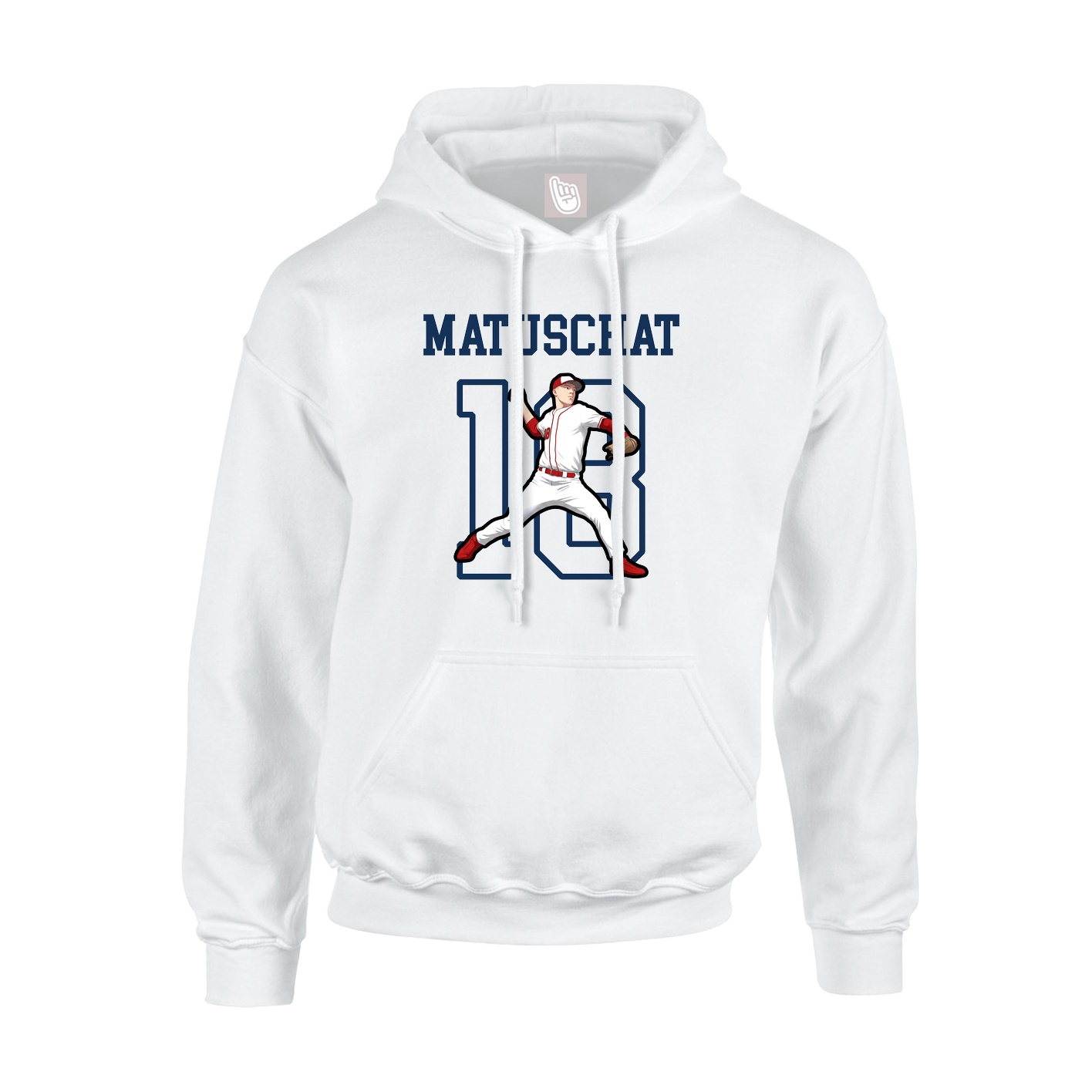 Youth Hoodie — Shirsey in White