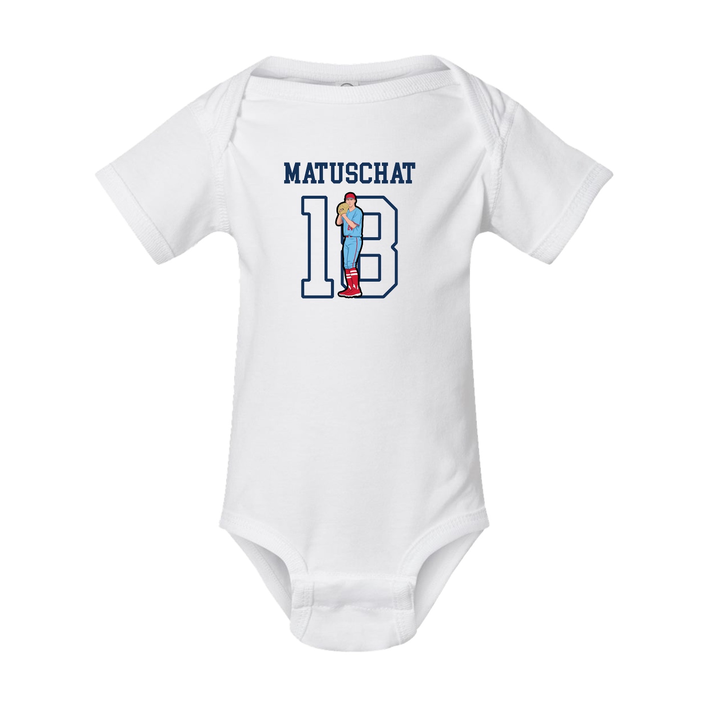 Baby Onesie — Shirsey in White