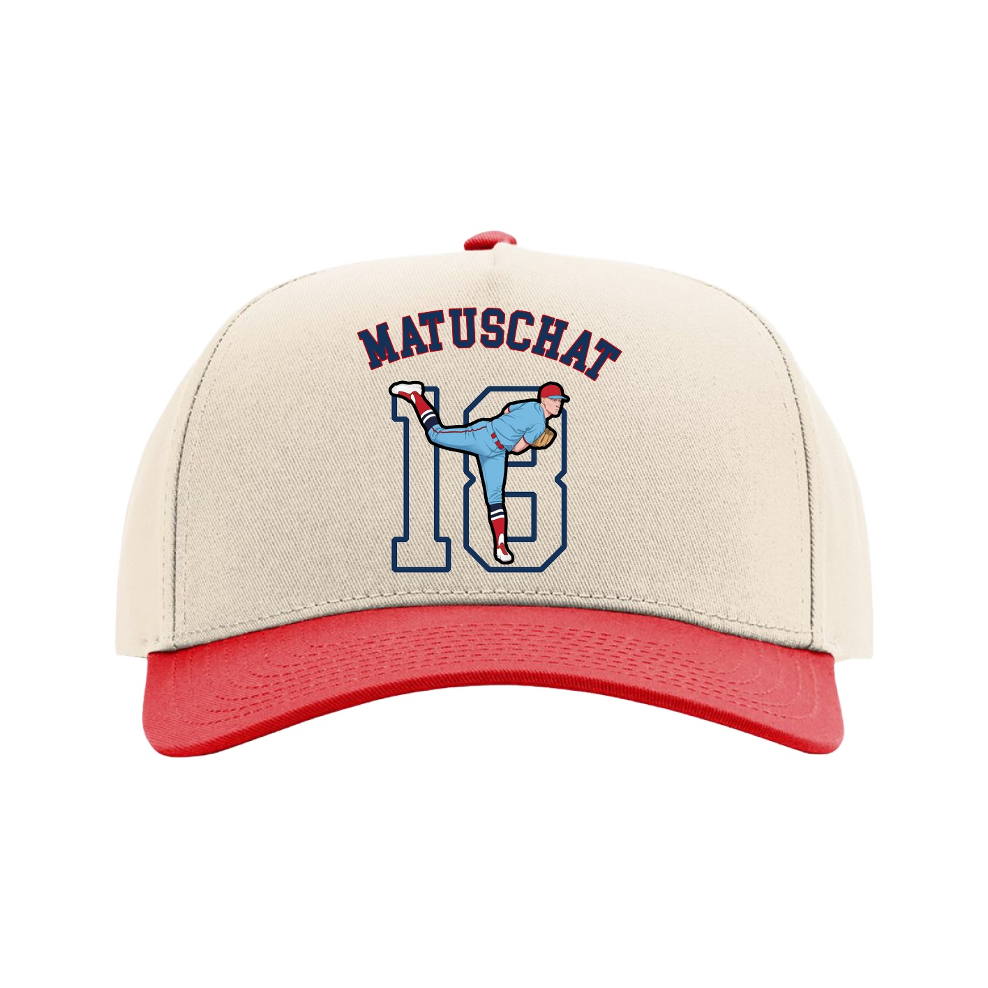 Full Fabric Five-Panel Champ Cap