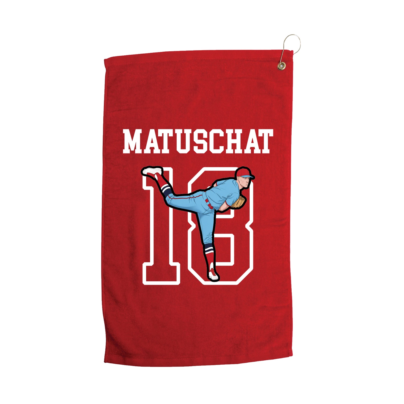 Golf Towel — Shirsey in Red