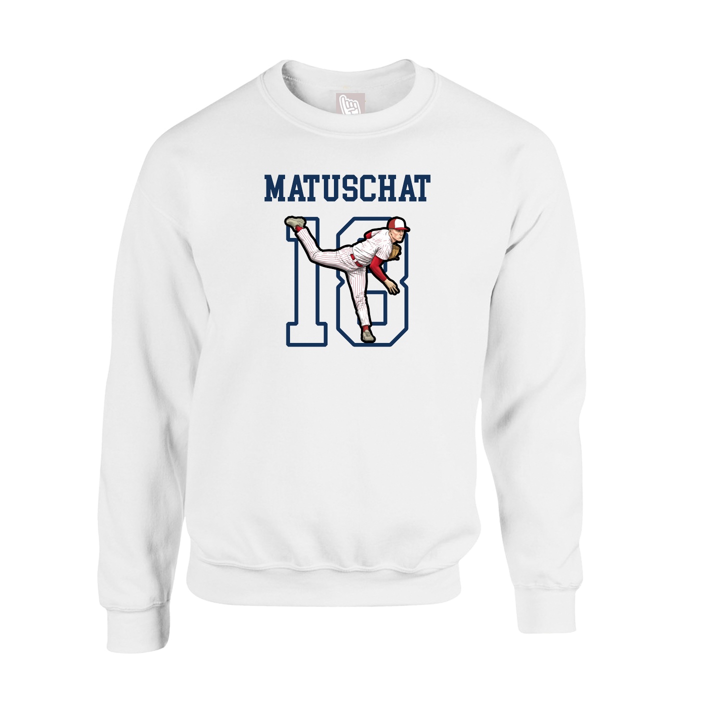 Fleece Crew — Shirsey in White