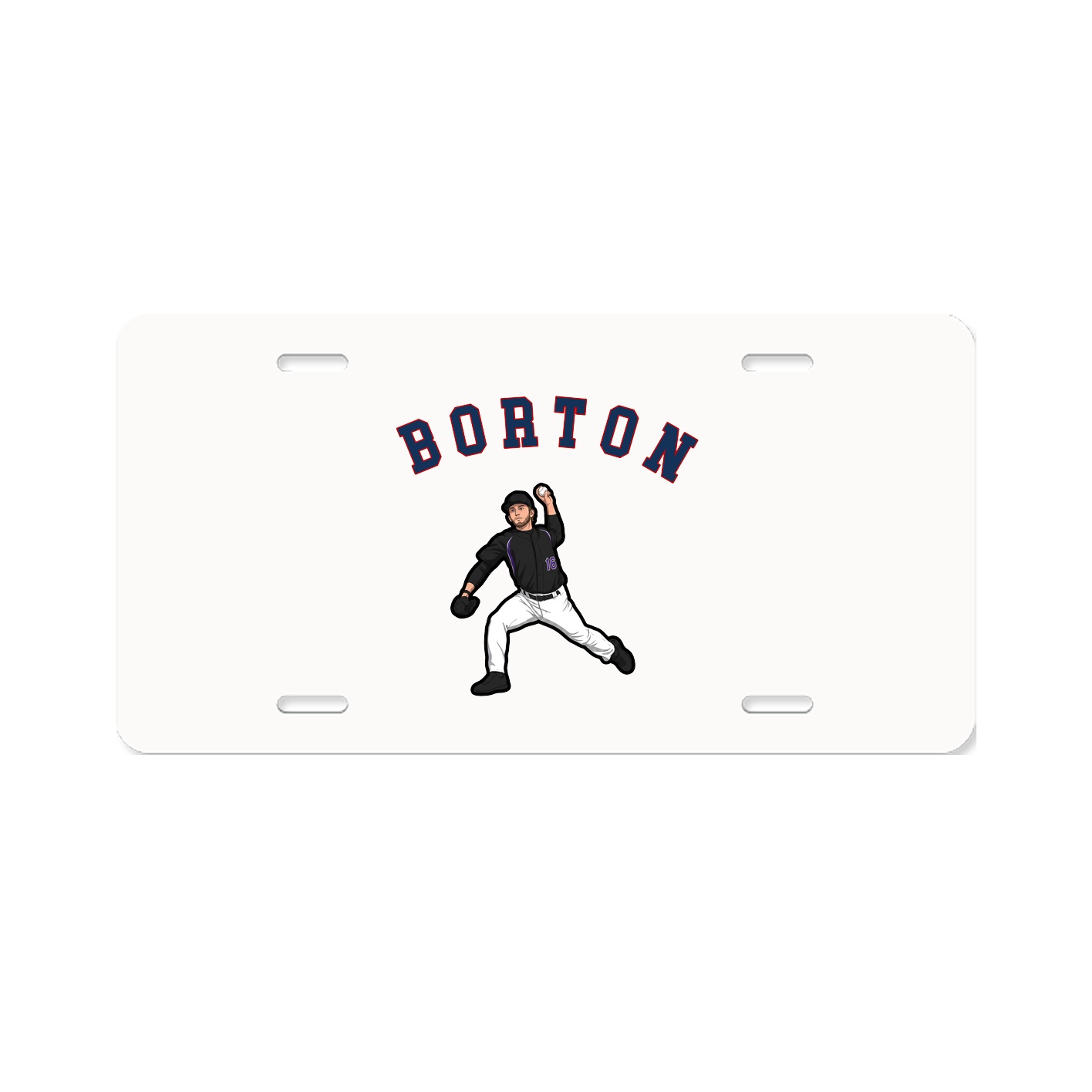 License Plate — Shirsey Arch in Classic