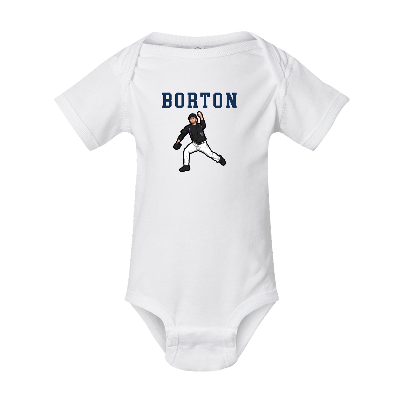 Baby Onesie — Shirsey in White