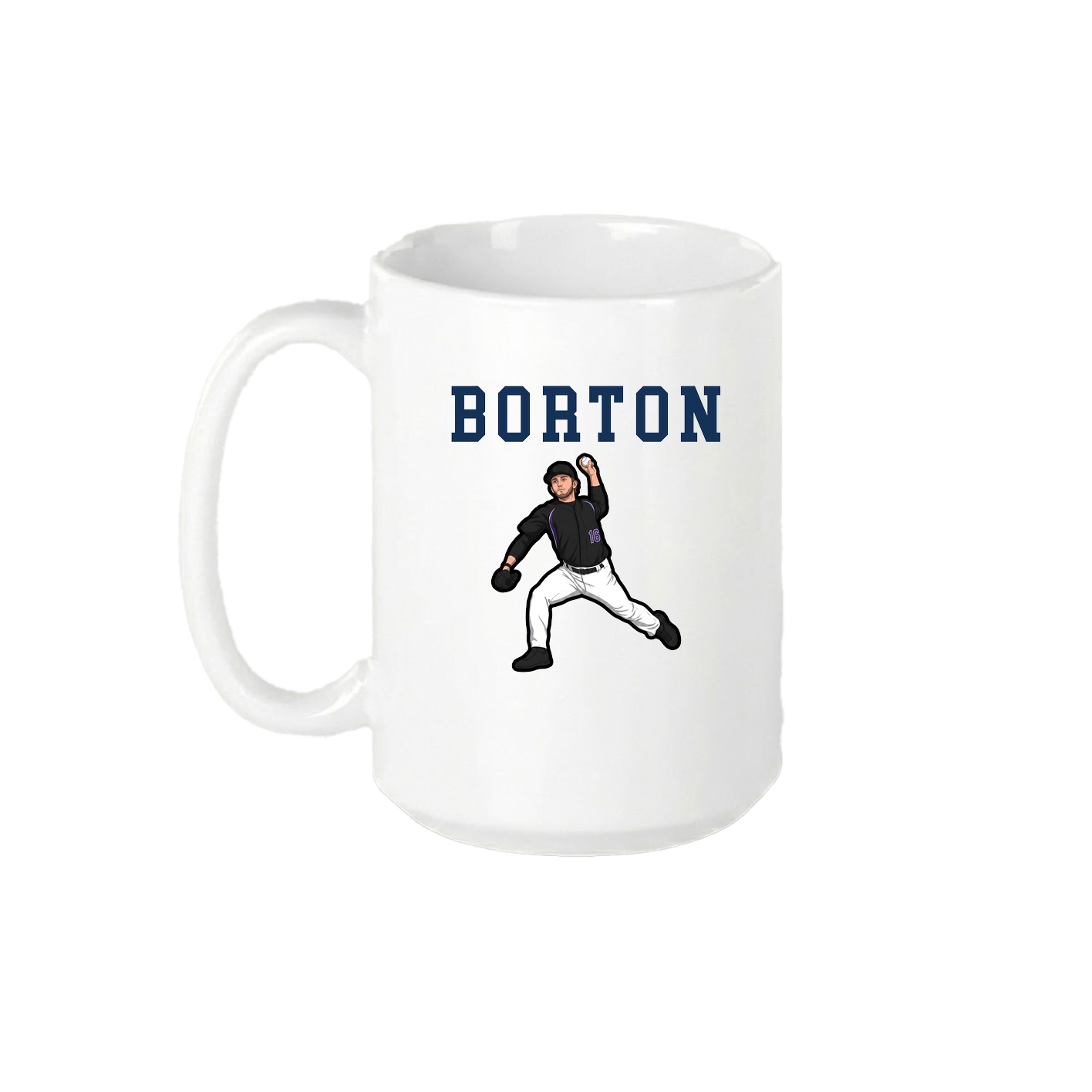 15oz Coffee Mug — Shirsey in White