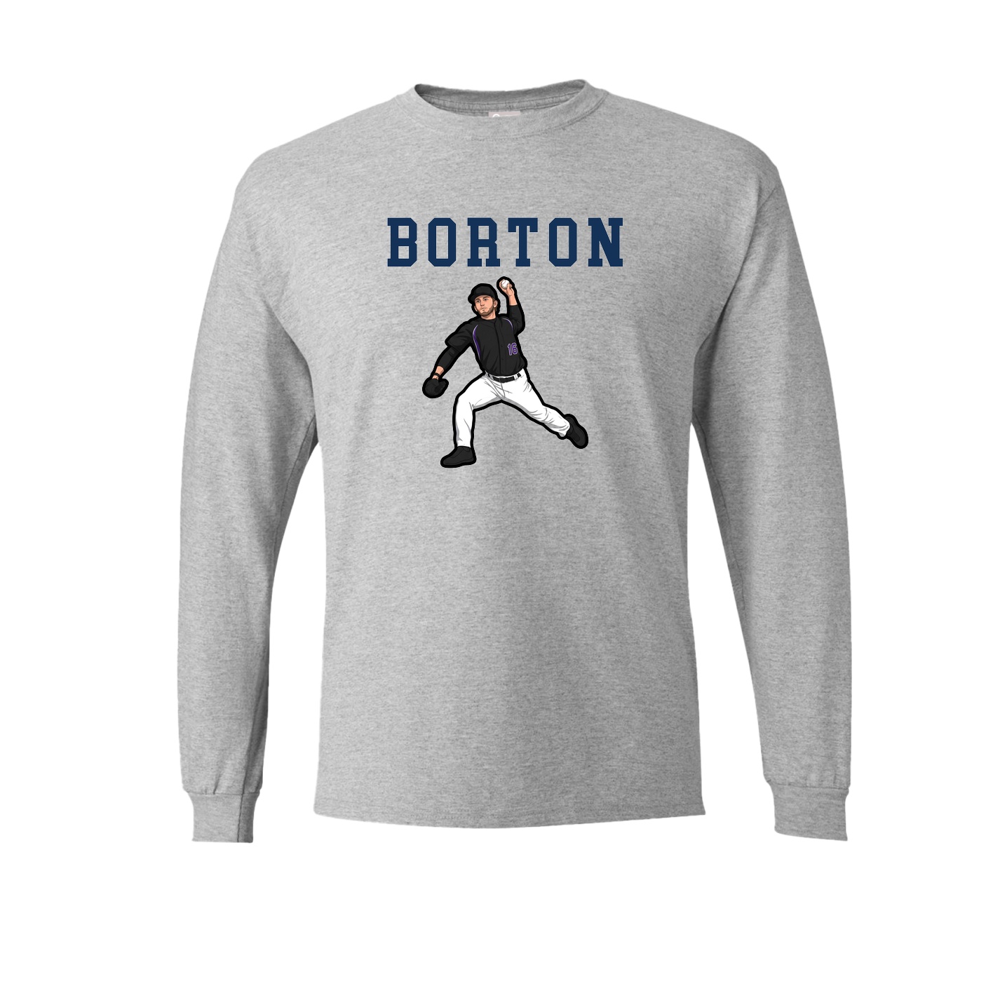 Long Sleeve Tee — Shirsey in Grey