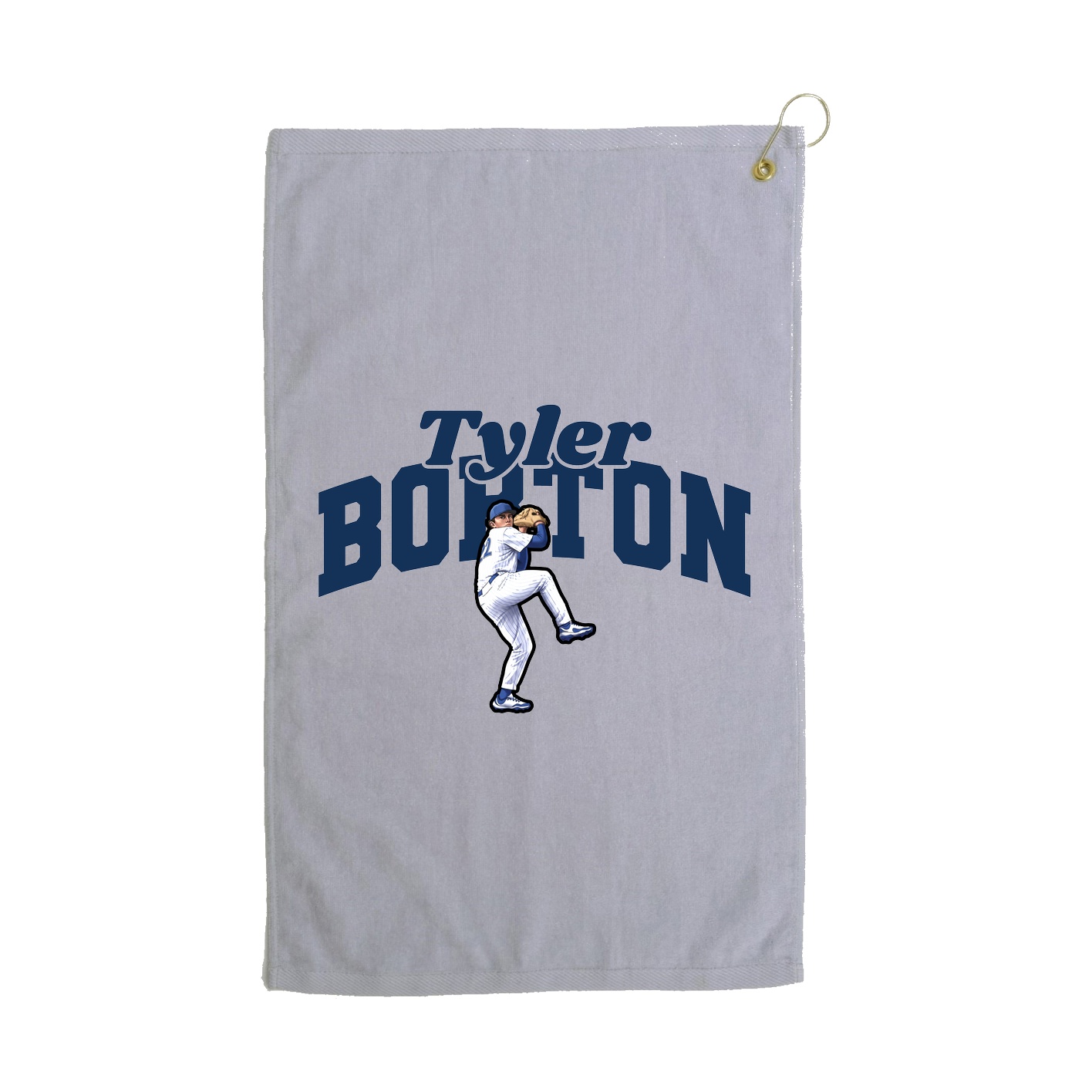 Golf Towel — Signature Arch in Grey