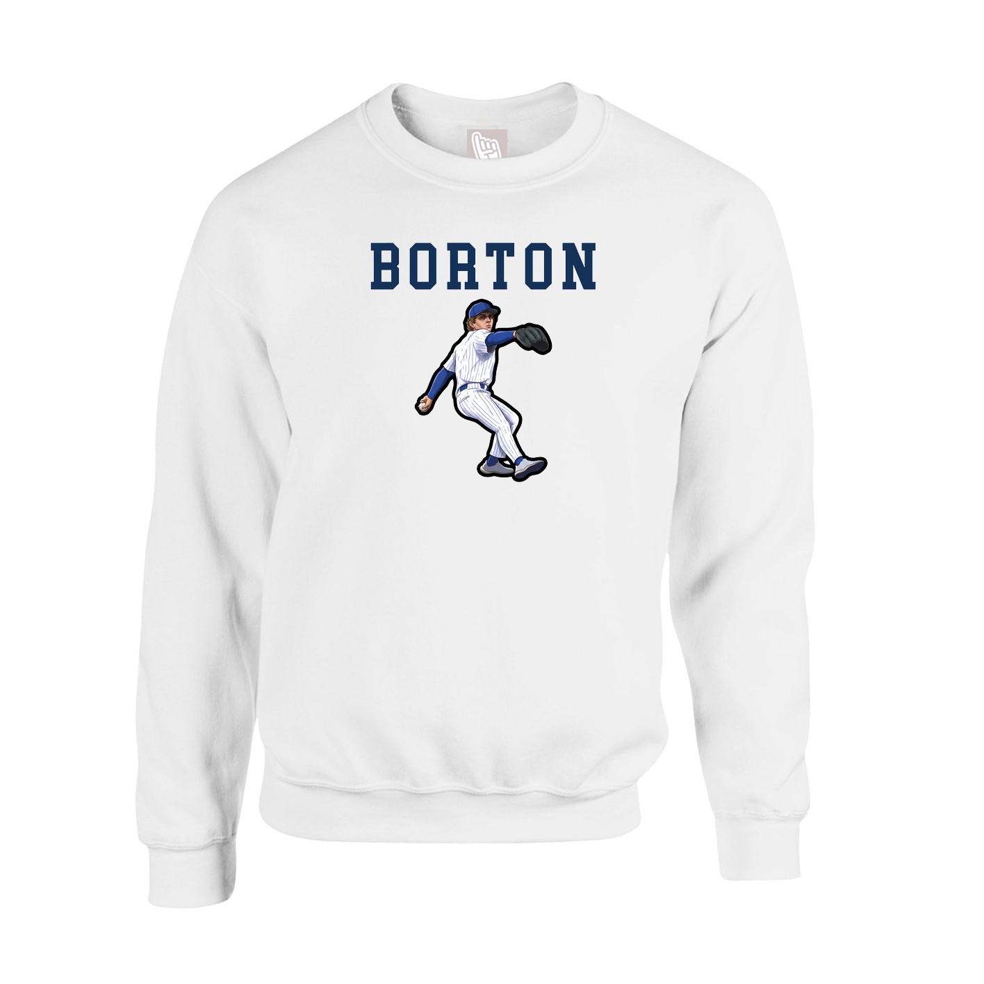 Fleece Crew — Shirsey in White
