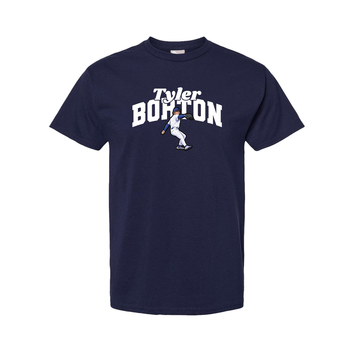 Tee — Signature Arch in Navy