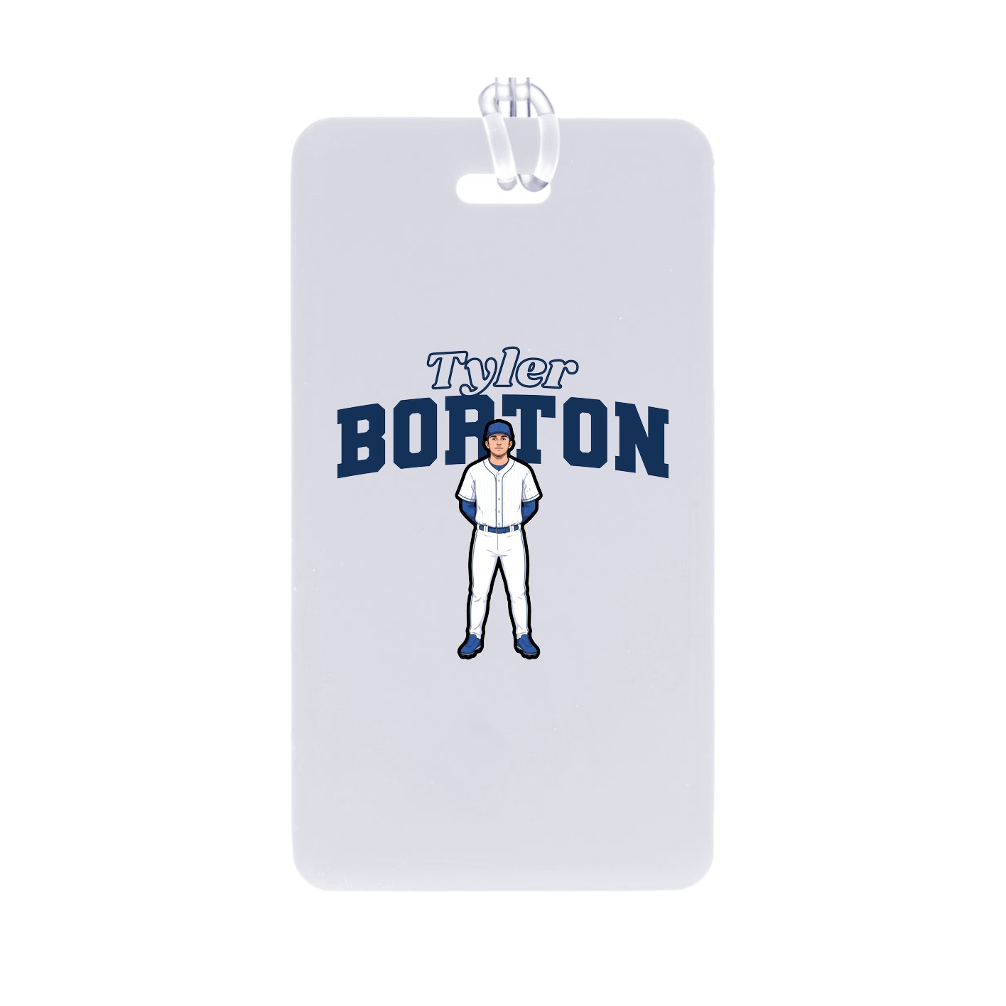 Bag Tag — Name Arch in Classic