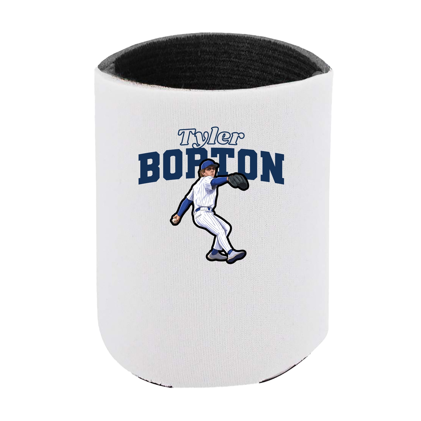 Can Holder — Name Arch in White