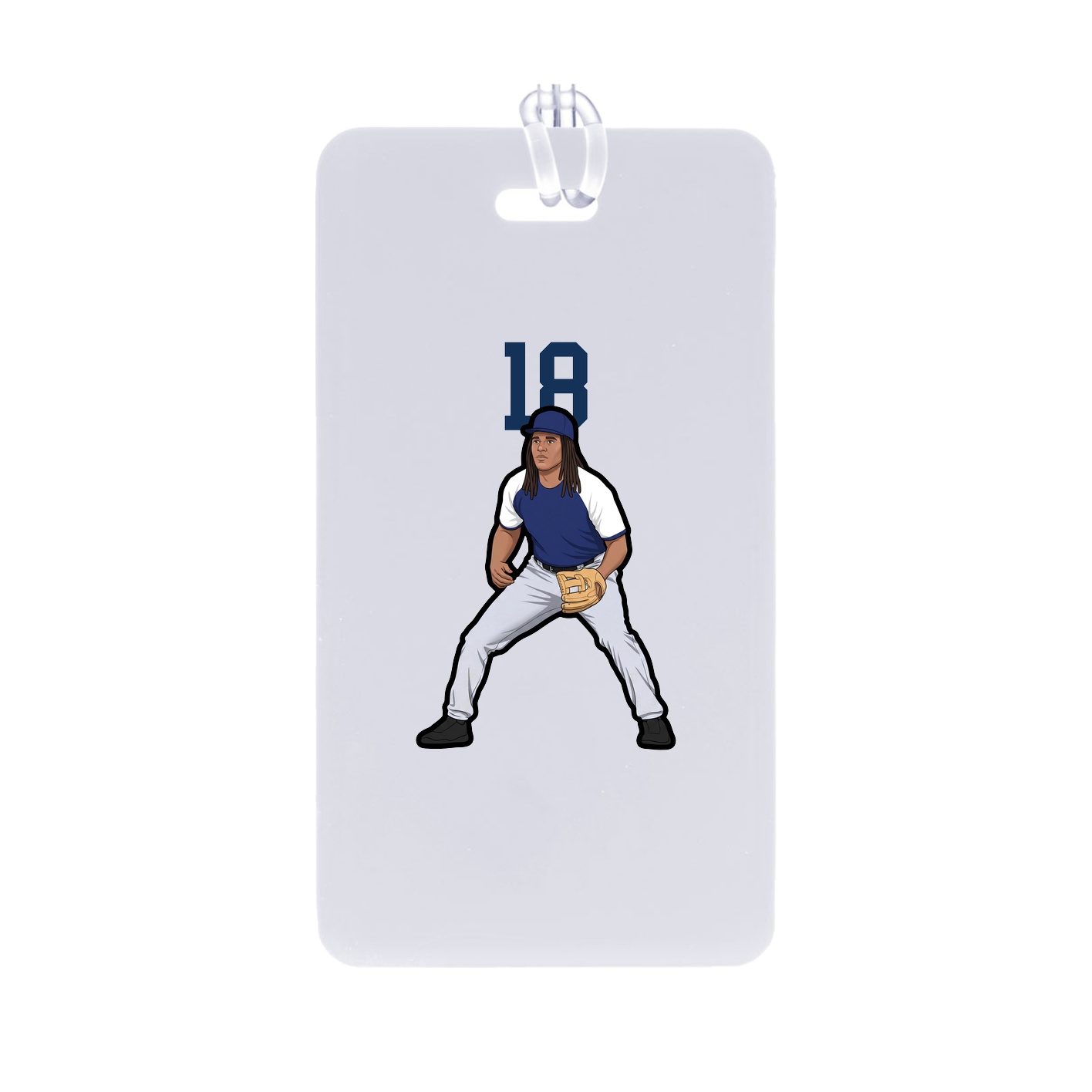 Bag Tag — Number Top in Classic