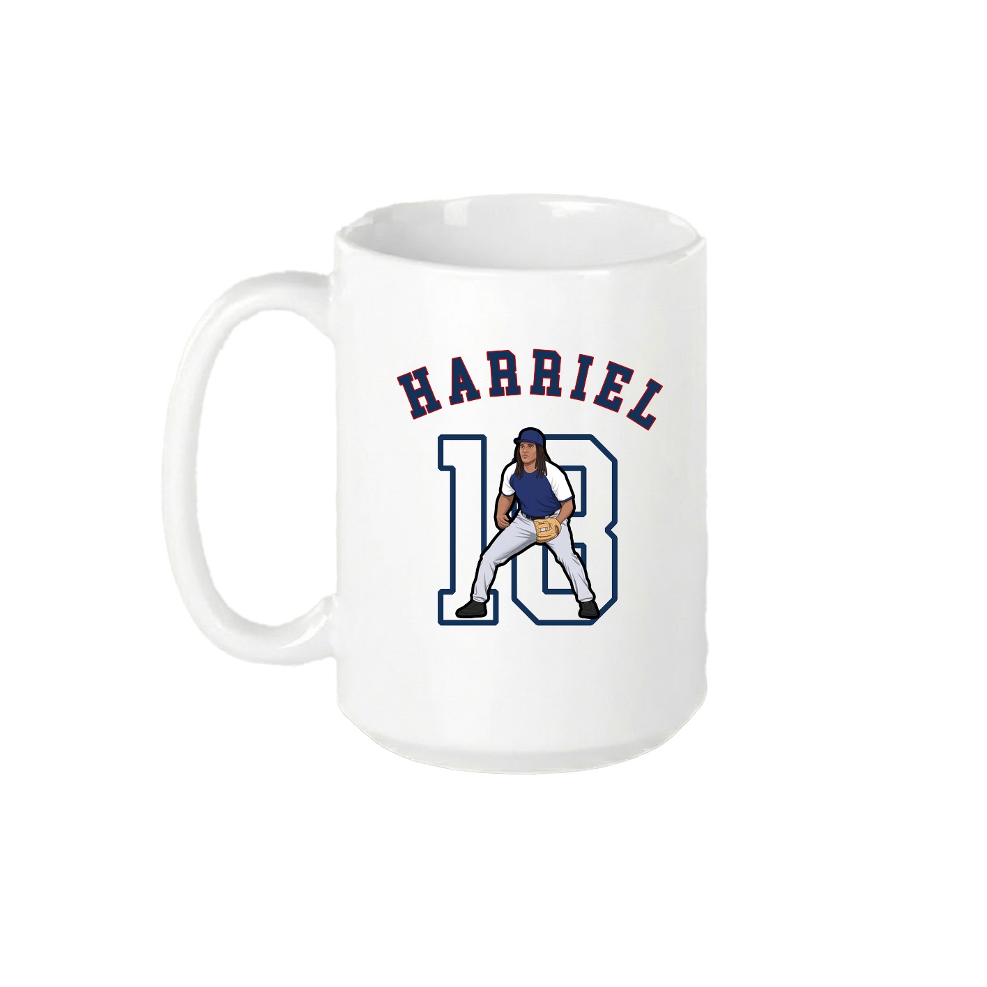 15oz Coffee Mug — Shirsey Arch in White