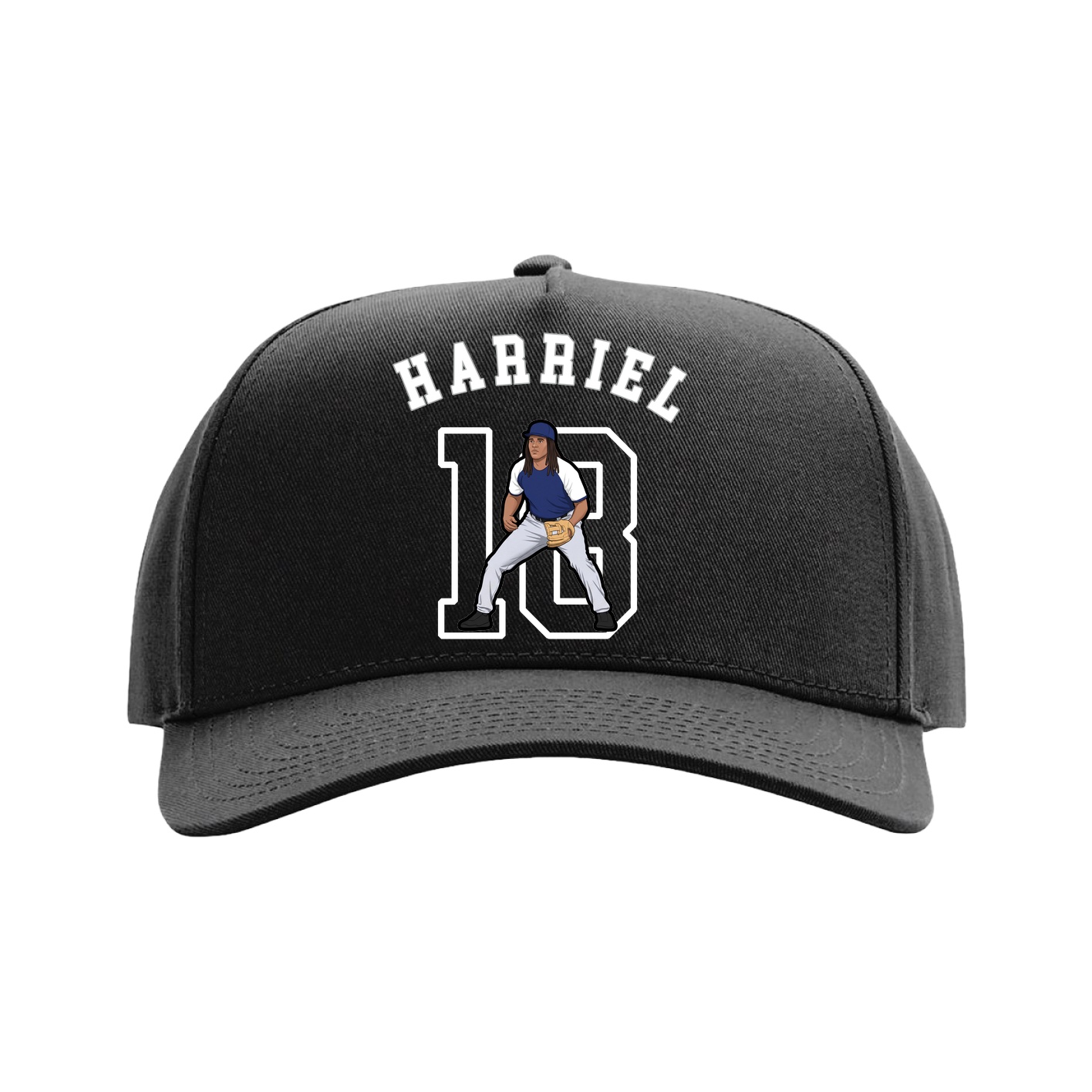 Full Fabric Five-Panel Champ Cap