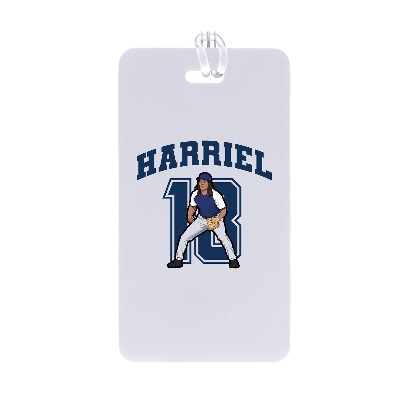 Bag Tag — Number in Classic
