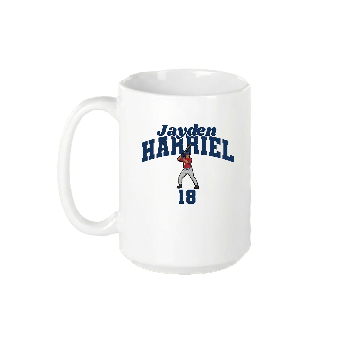 15oz Coffee Mug — Signature Arch in White