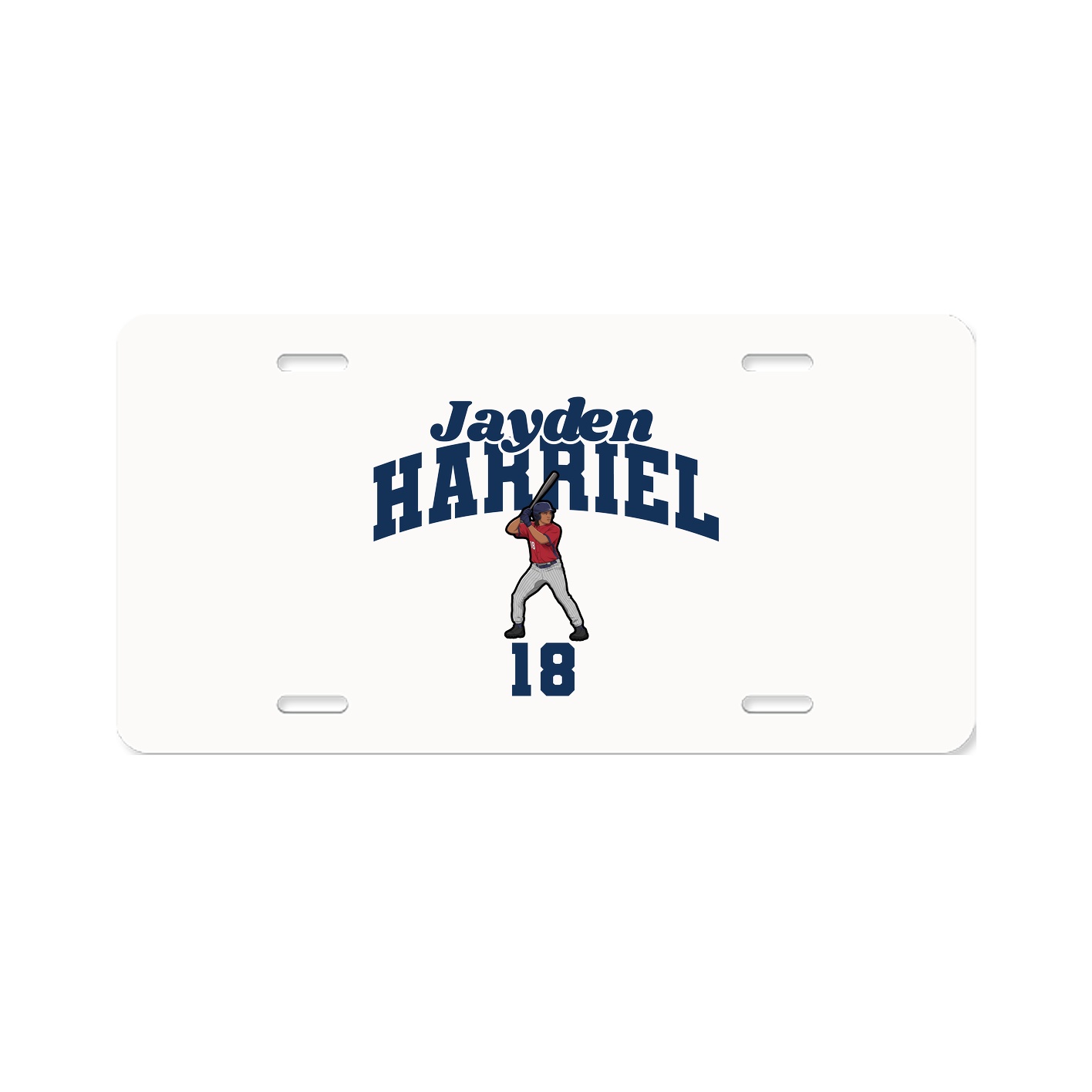 License Plate — Signature Arch in Classic