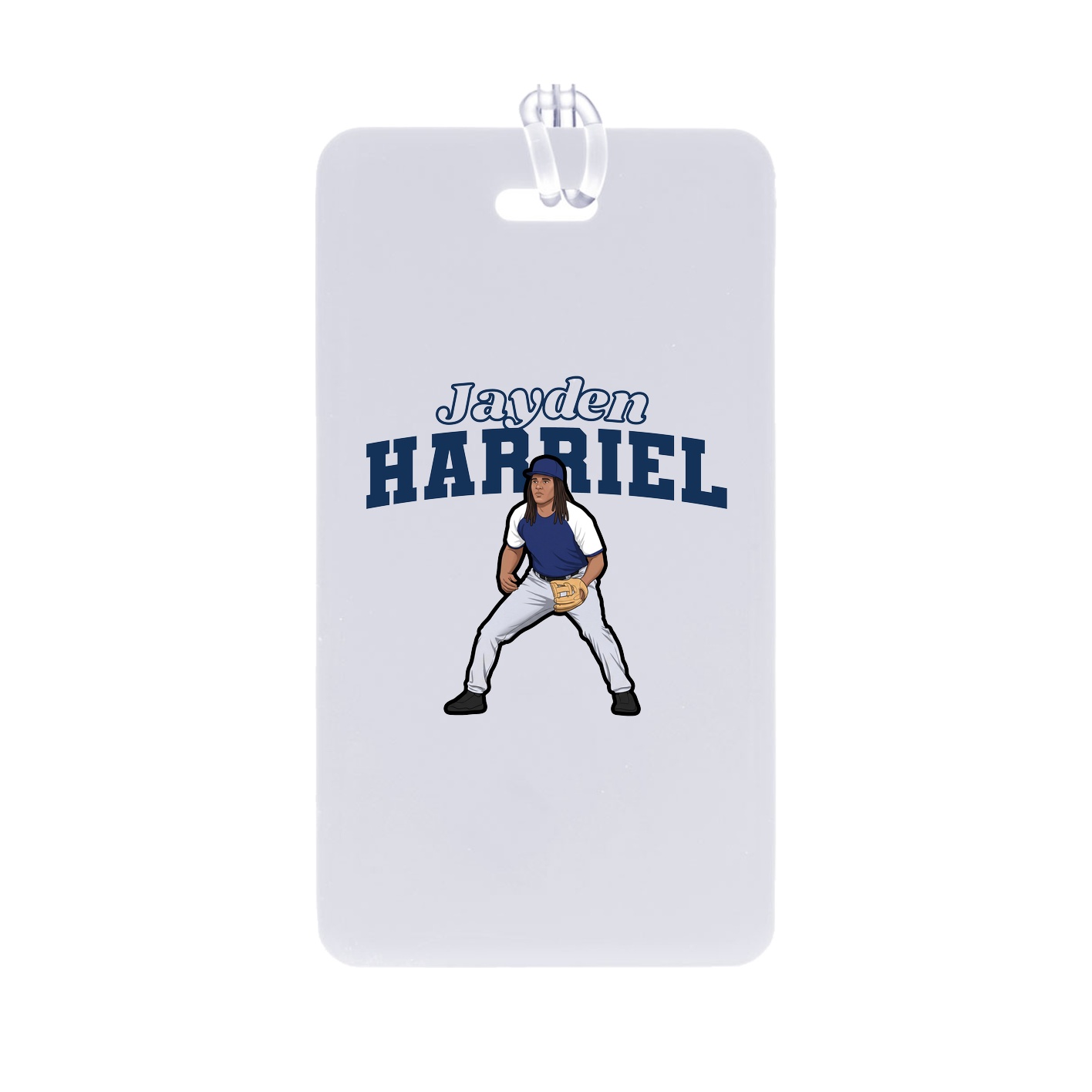 Bag Tag — Name Arch in Classic