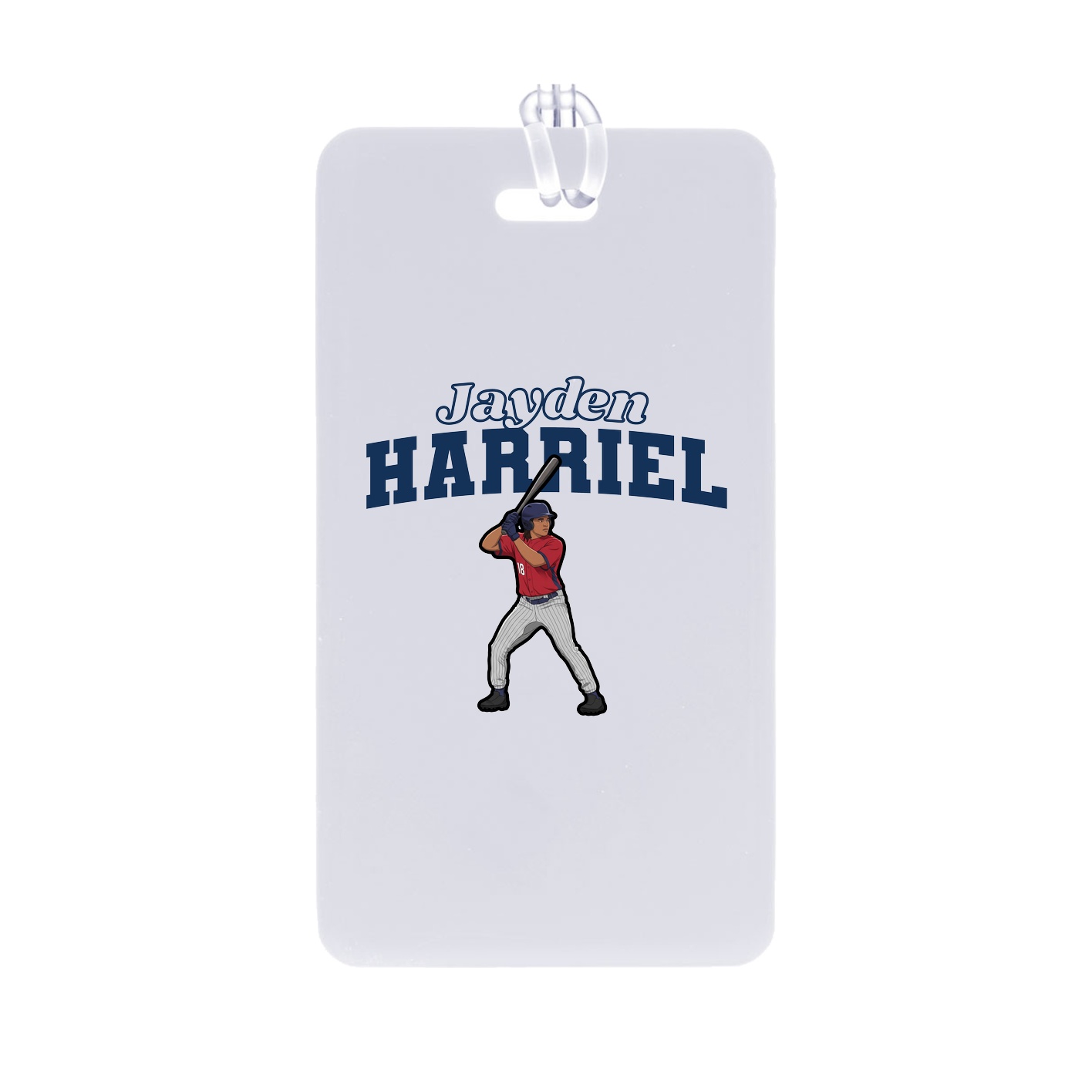 Bag Tag — Name Arch in Classic