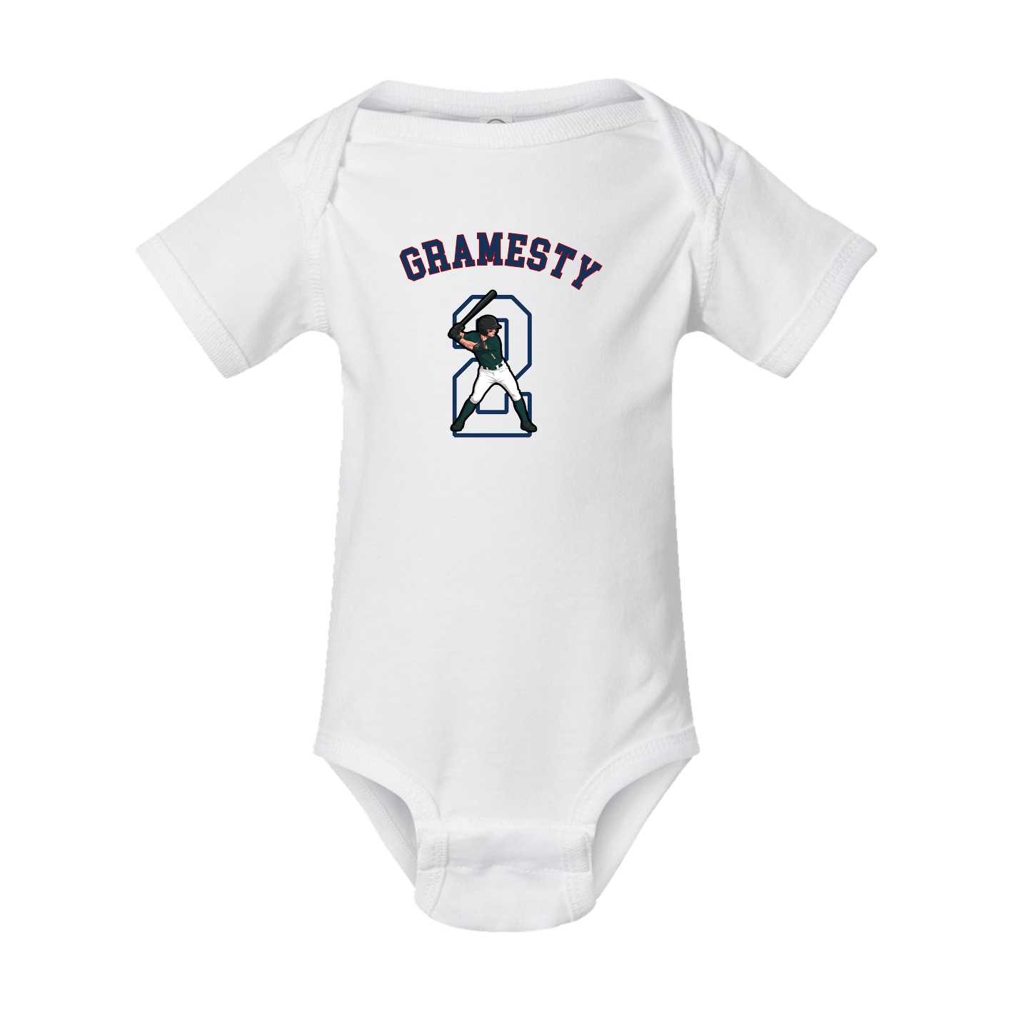 Baby Onesie — Shirsey Arch in White