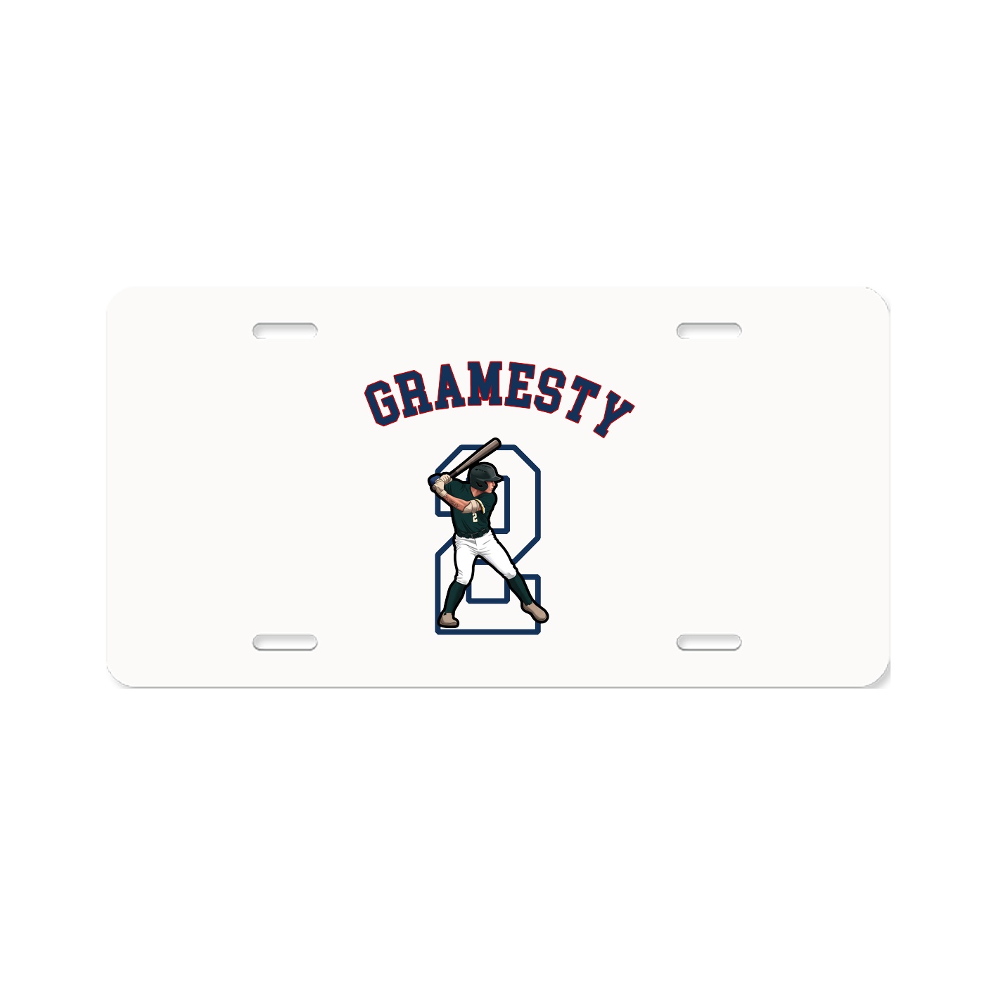 License Plate — Shirsey Arch in Classic