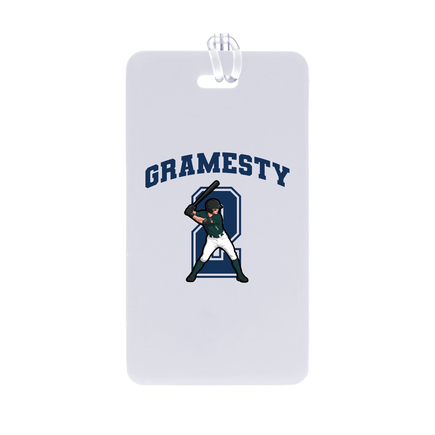 Bag Tag — Number in Classic