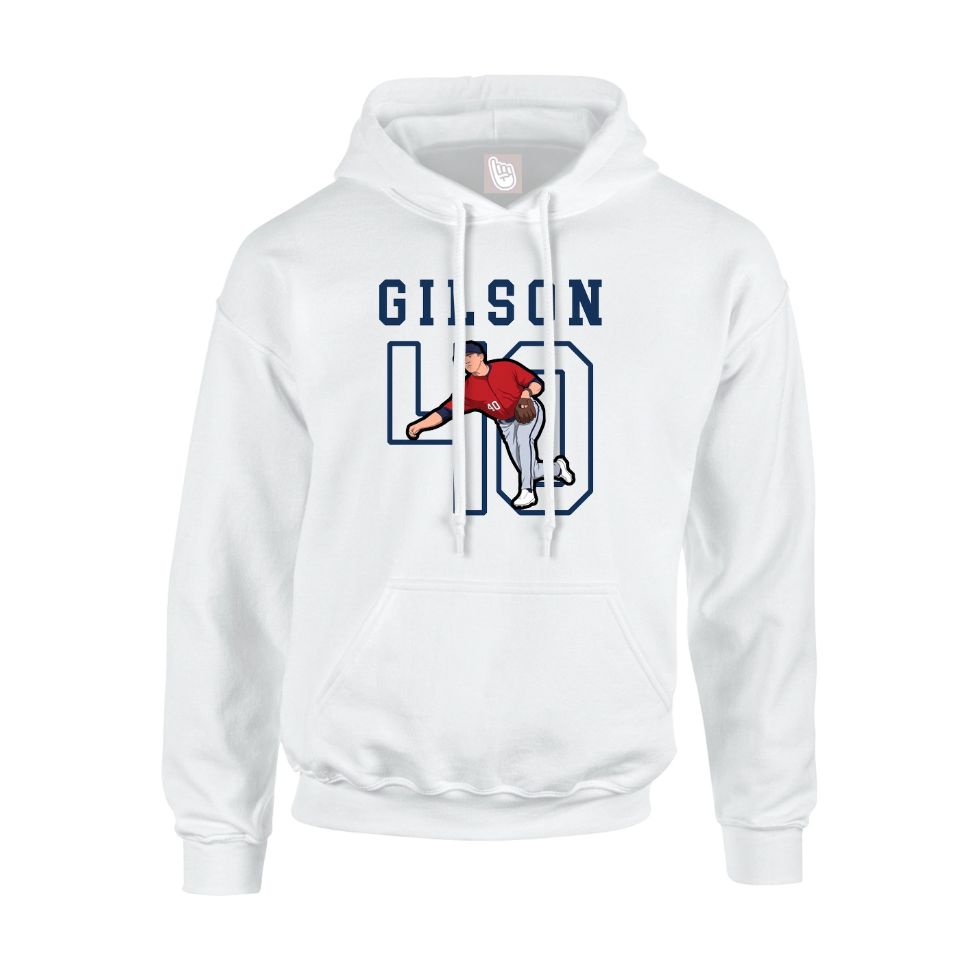Youth Hoodie — Shirsey in White