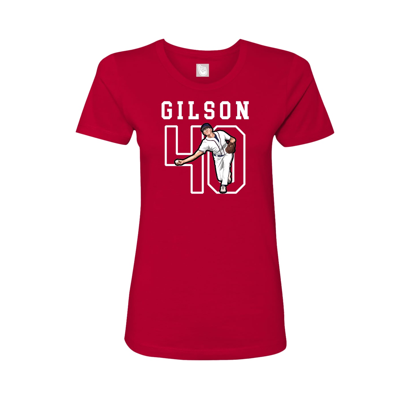 Fitted Women's Tee — Shirsey in Red