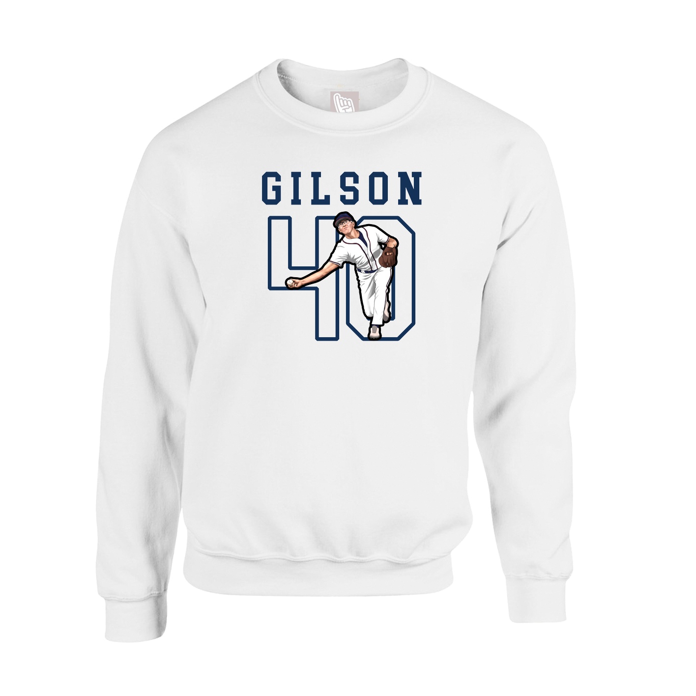 Fleece Crew — Shirsey in White