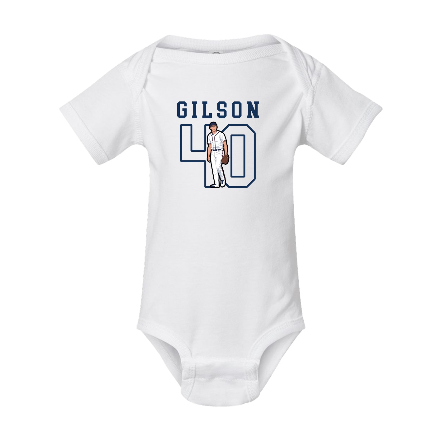 Baby Onesie — Shirsey in White