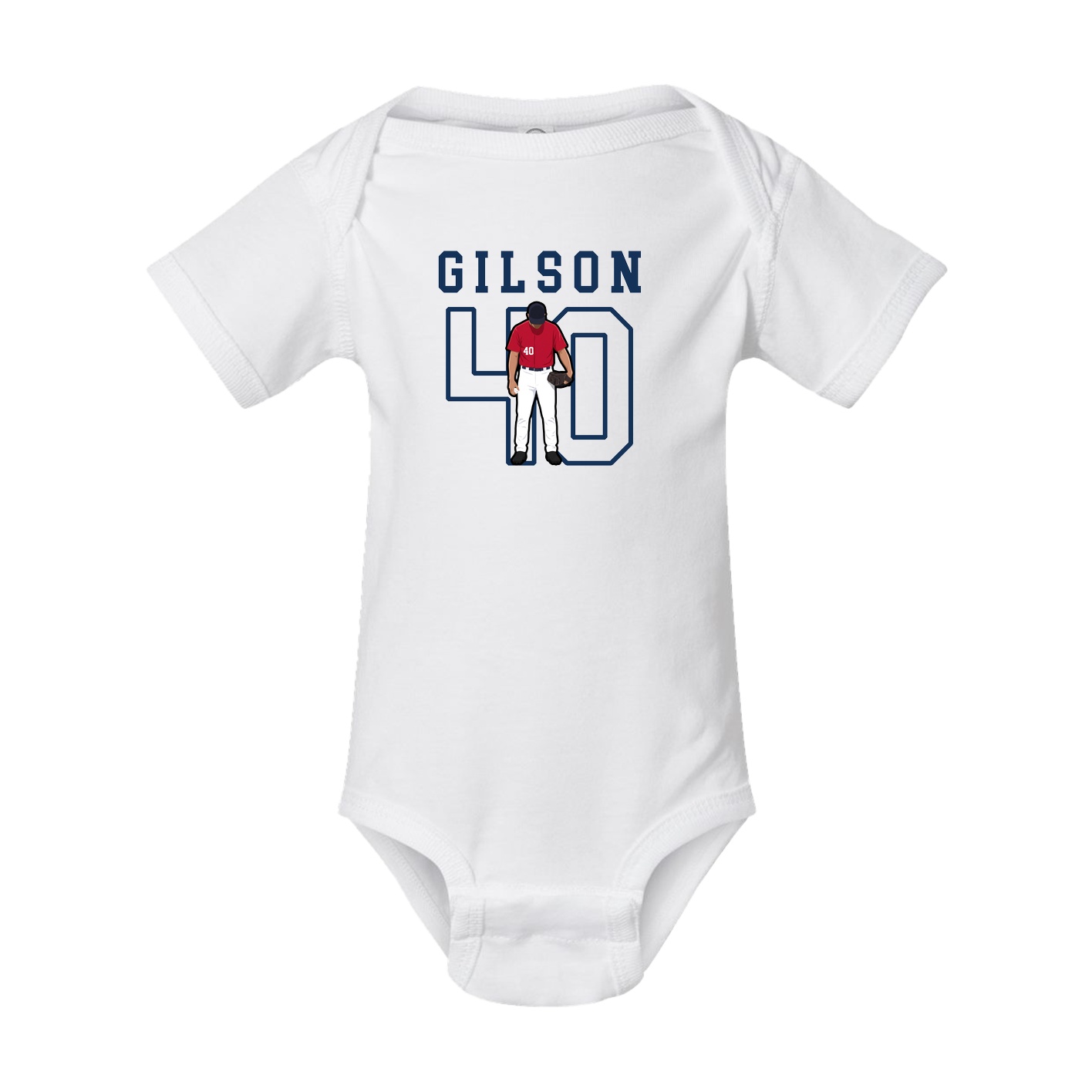 Baby Onesie — Shirsey in White
