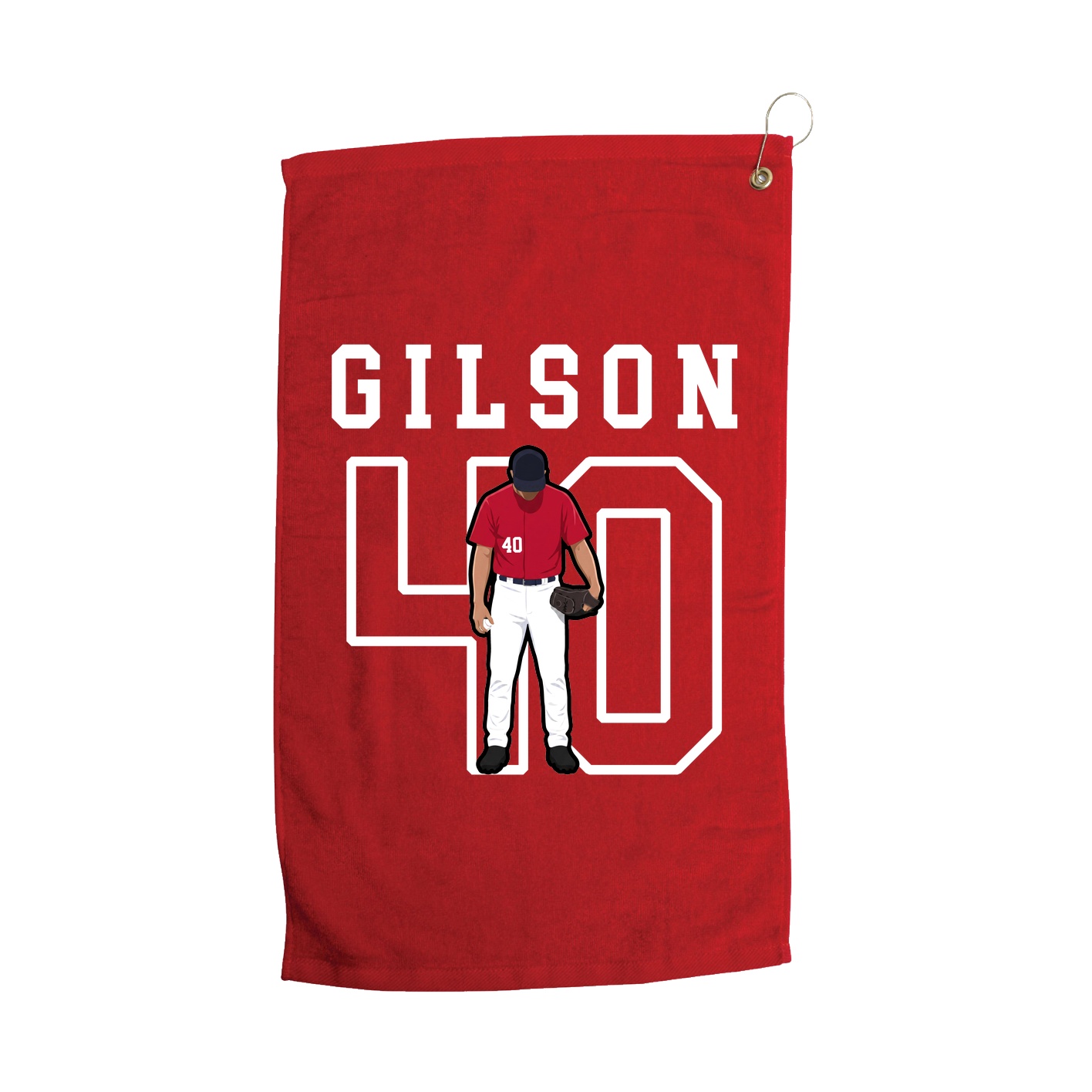 Golf Towel — Shirsey in Red