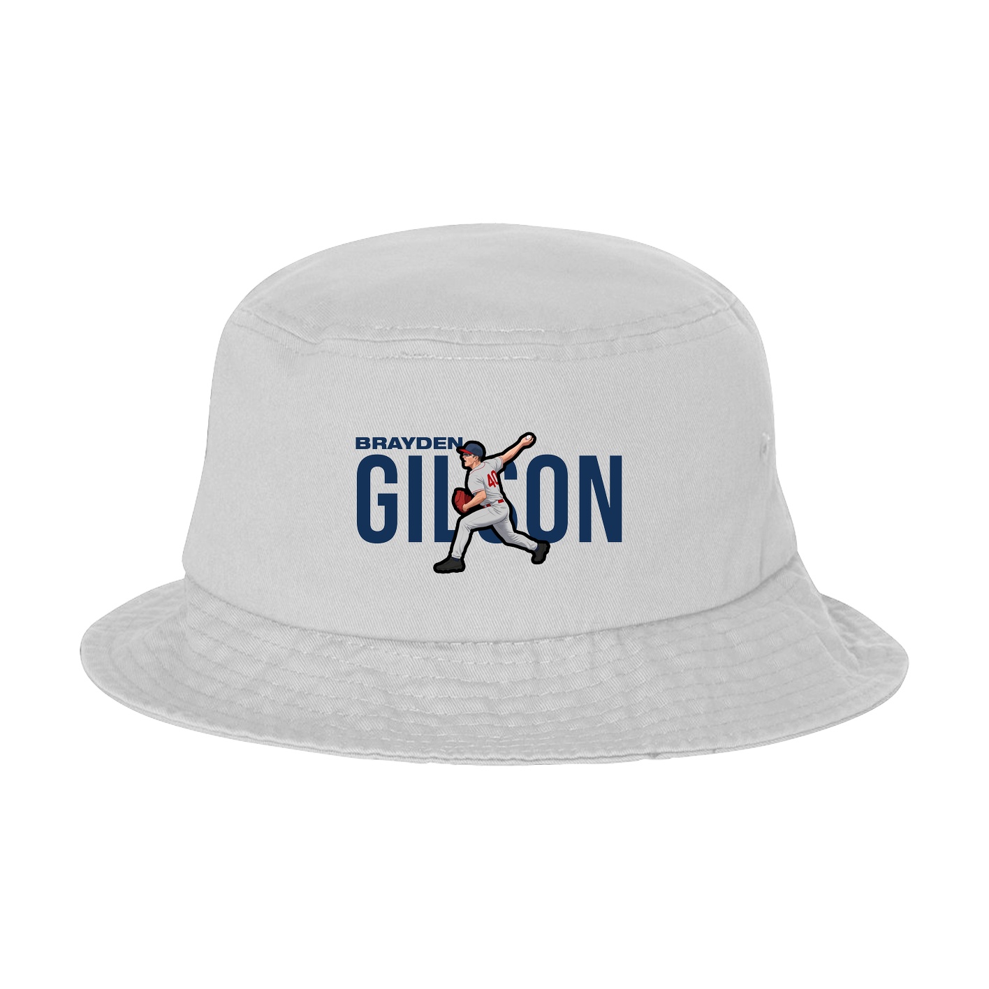 Bucket Cap — Player Name in White