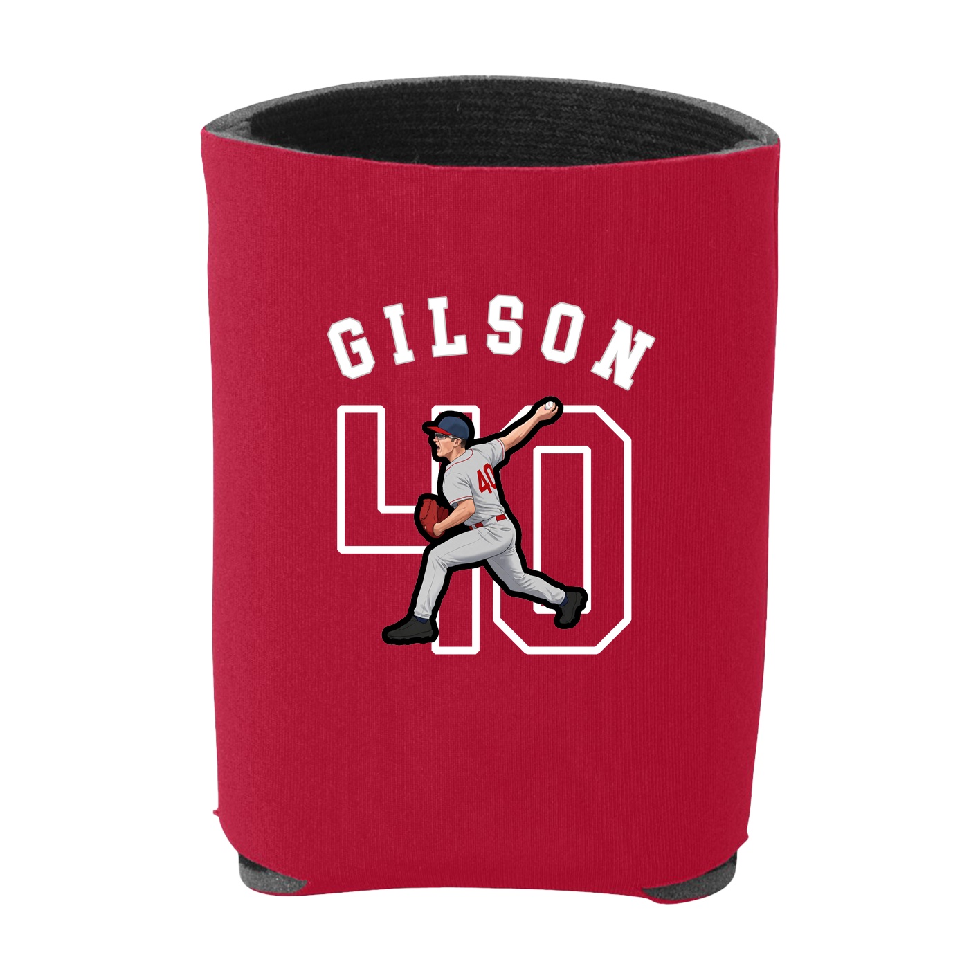 Can Holder — Shirsey Arch in Red