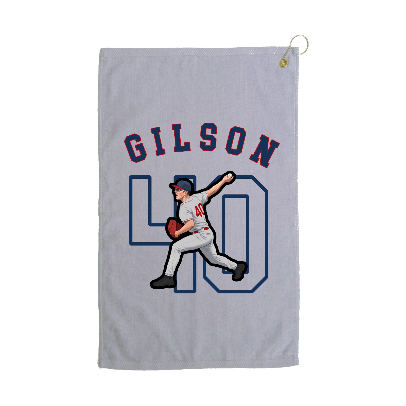 Golf Towel — Shirsey Arch in Grey