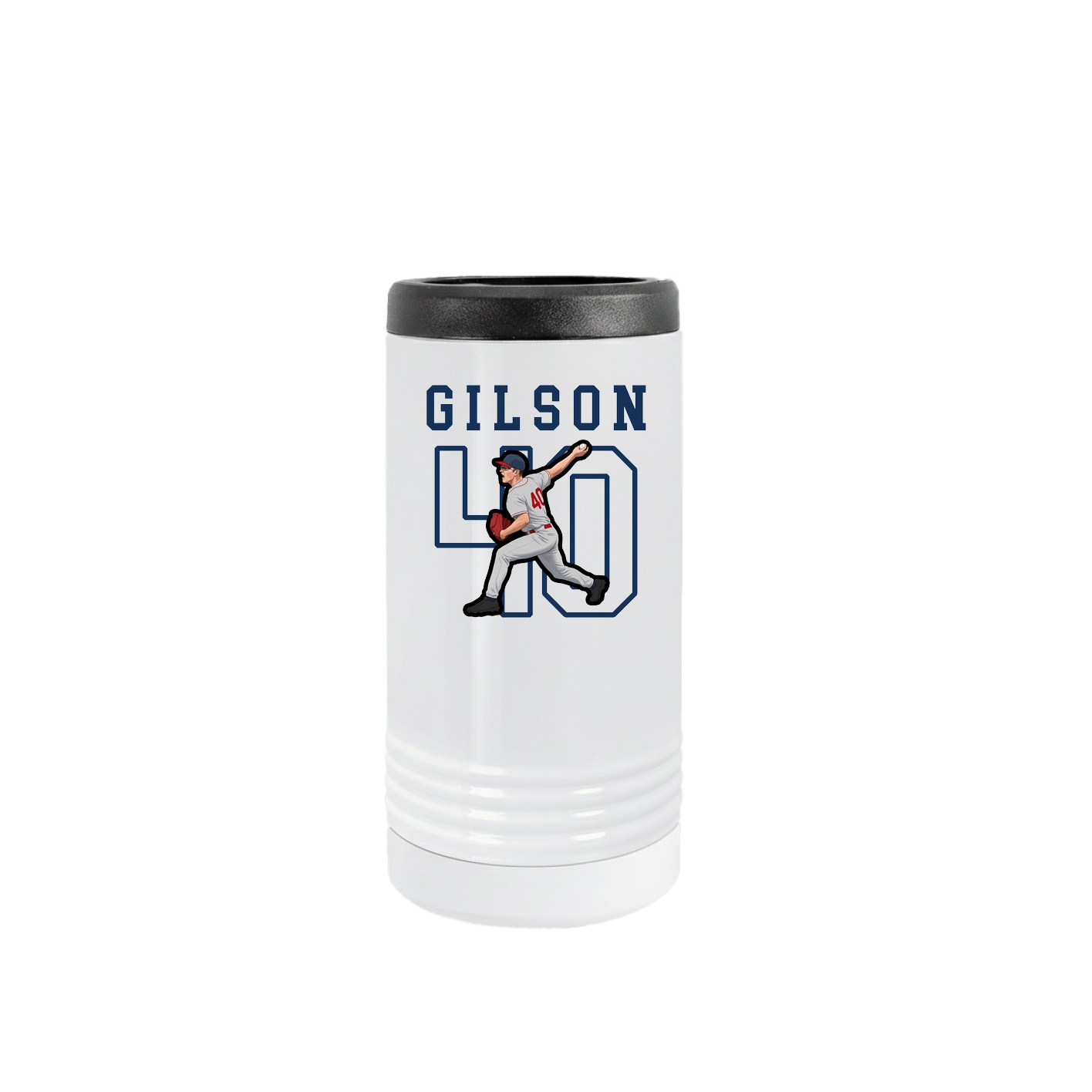 Slim Beverage Holder — Shirsey in White