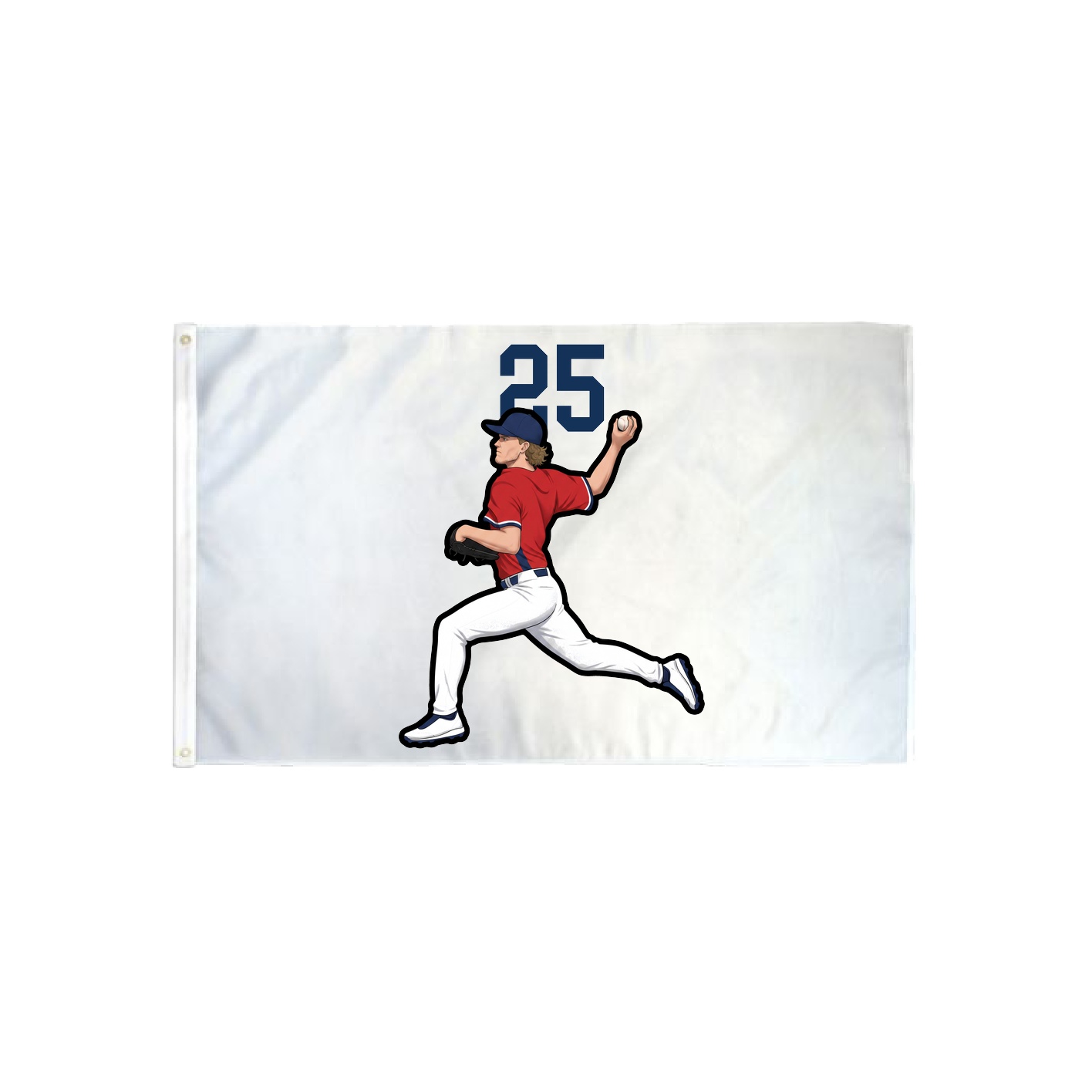 3x5 Flag — Number Top in Classic