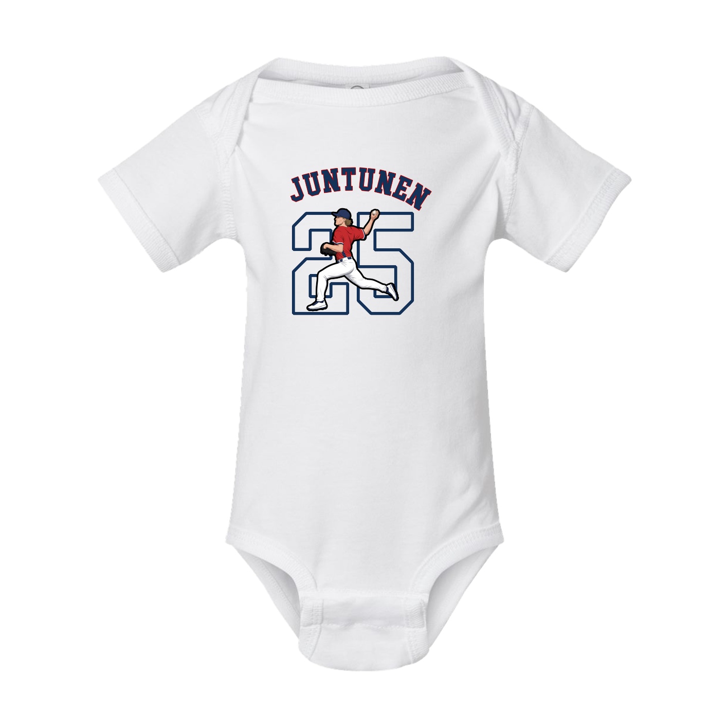 Baby Onesie — Shirsey Arch in White