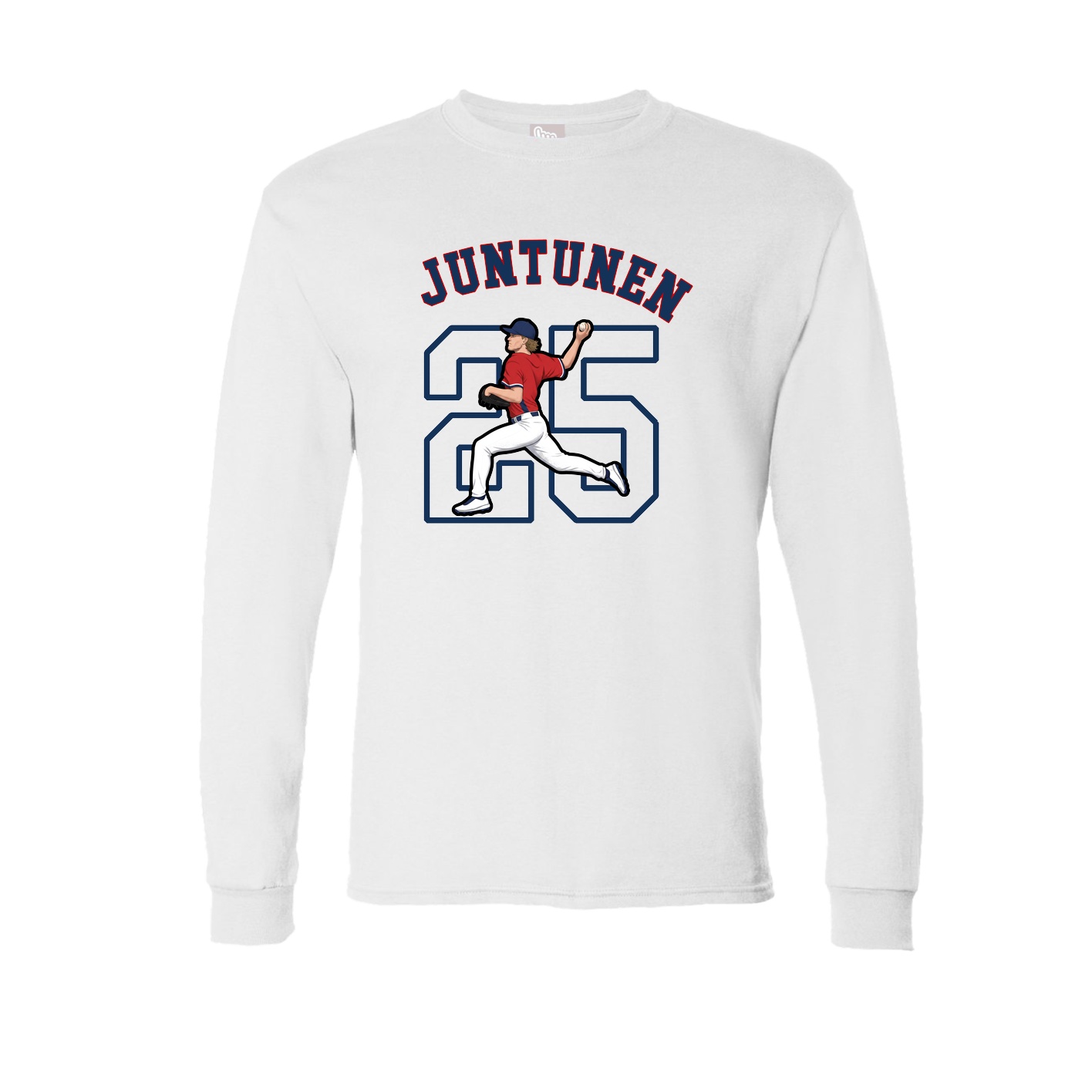 Long Sleeve Tee — Shirsey Arch in White