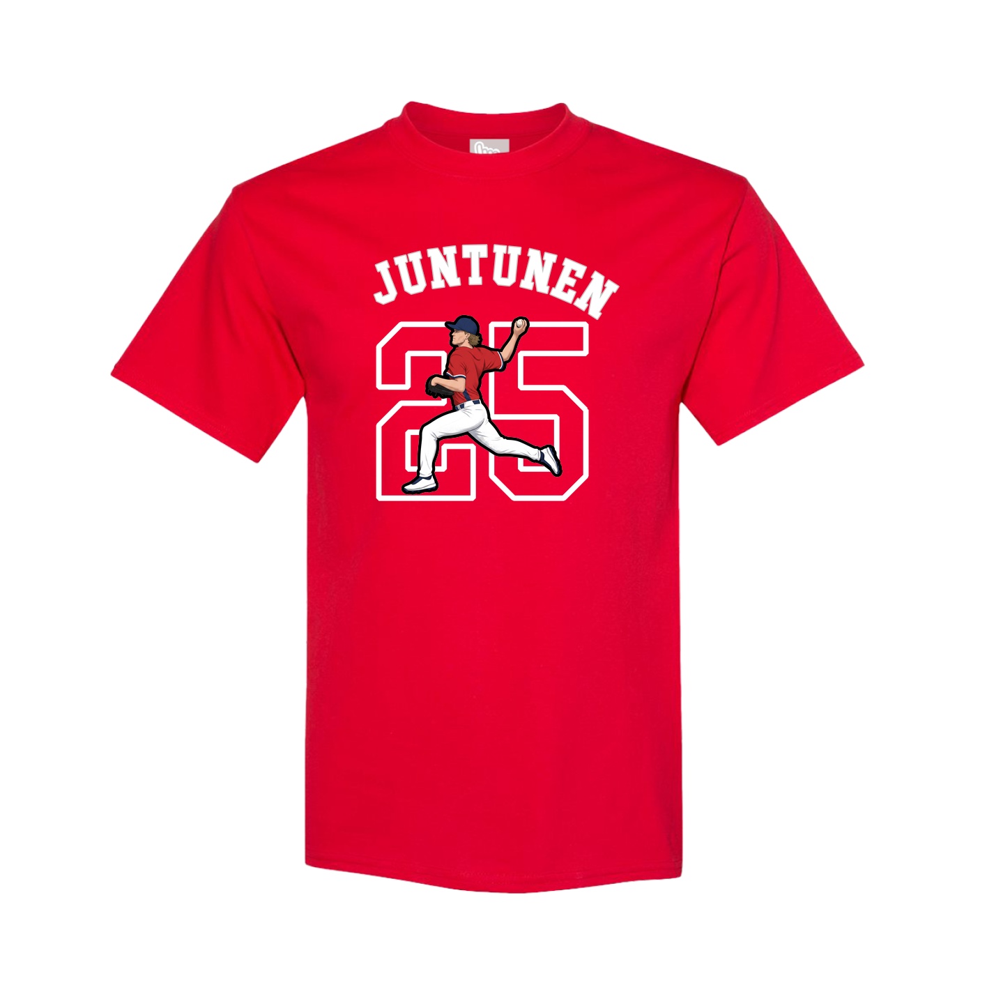 Youth Tee — Shirsey Arch in Red