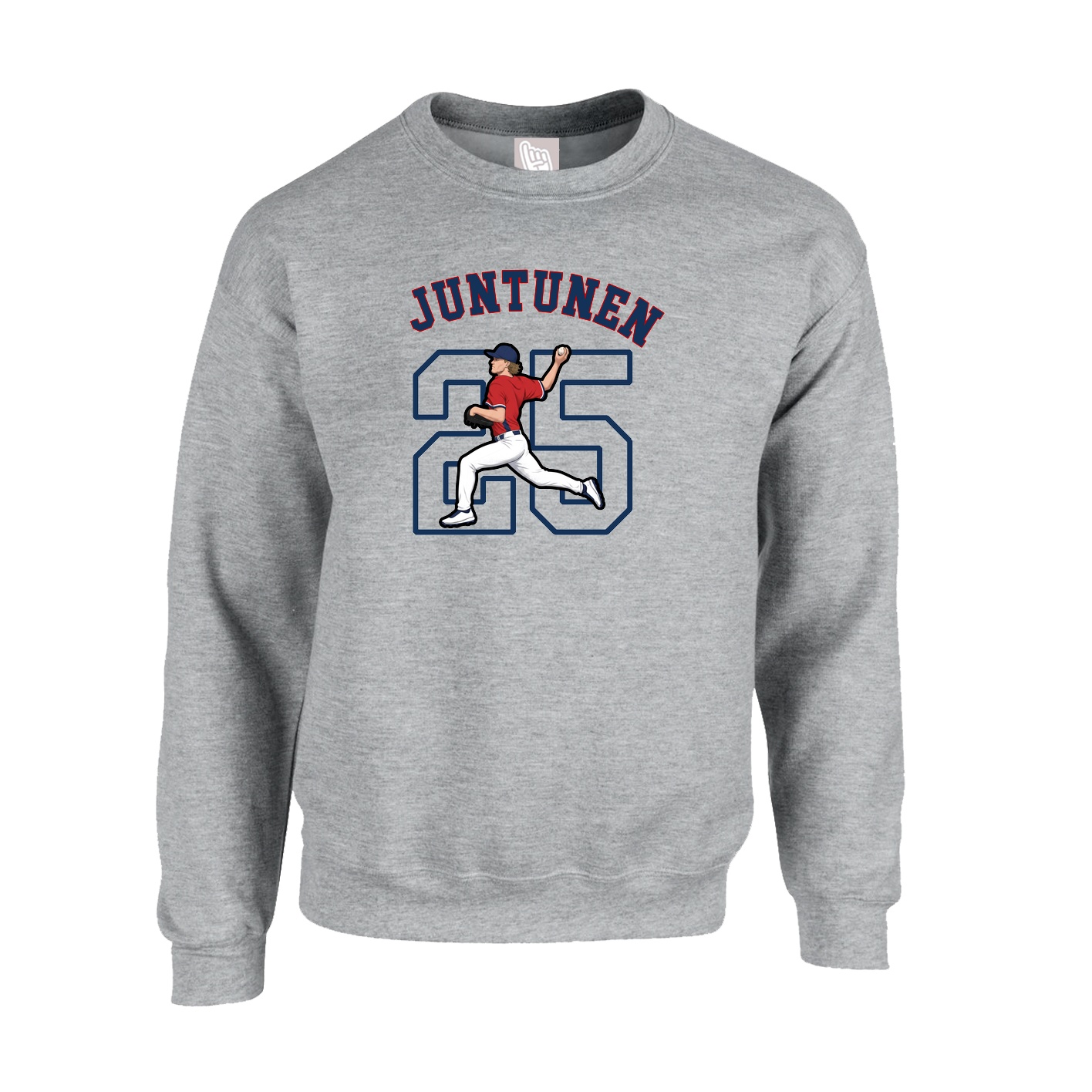 Fleece Crew — Shirsey Arch in Grey
