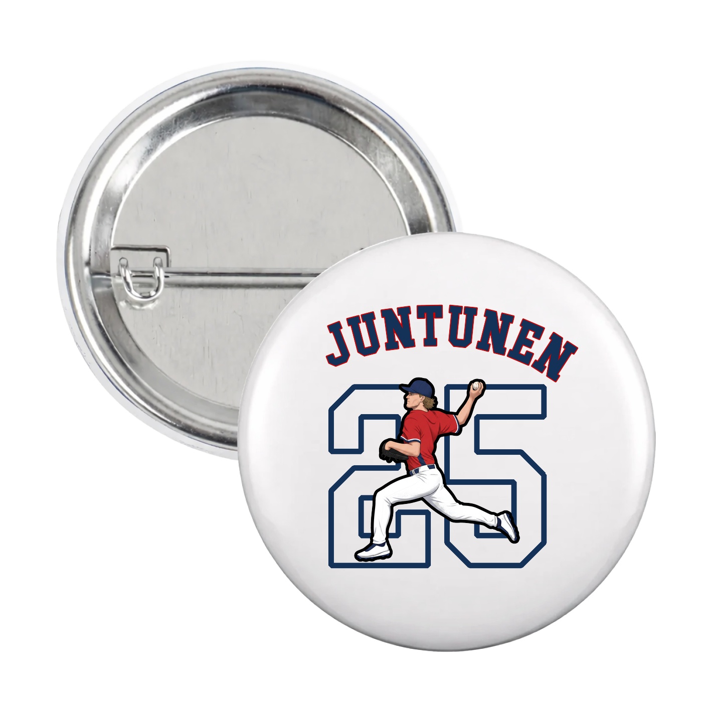 Game Day Button — Shirsey Arch in White
