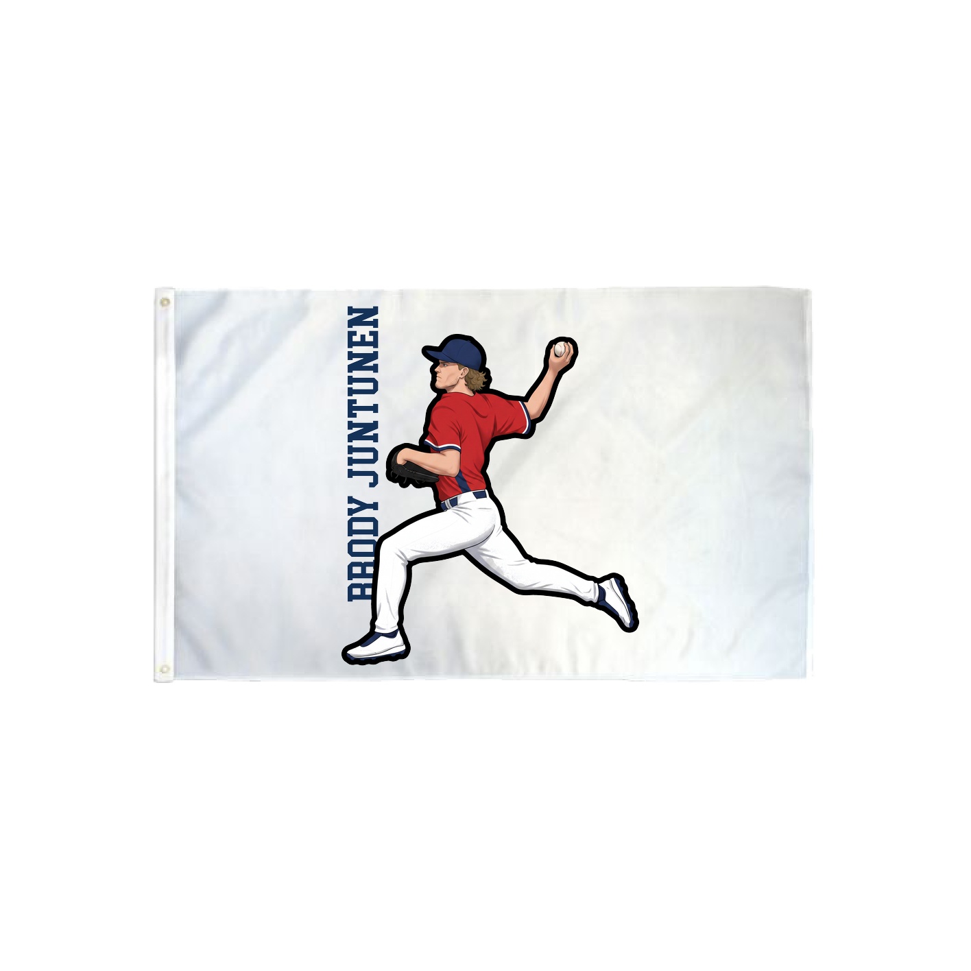 3x5 Flag — Name Vertical in Classic