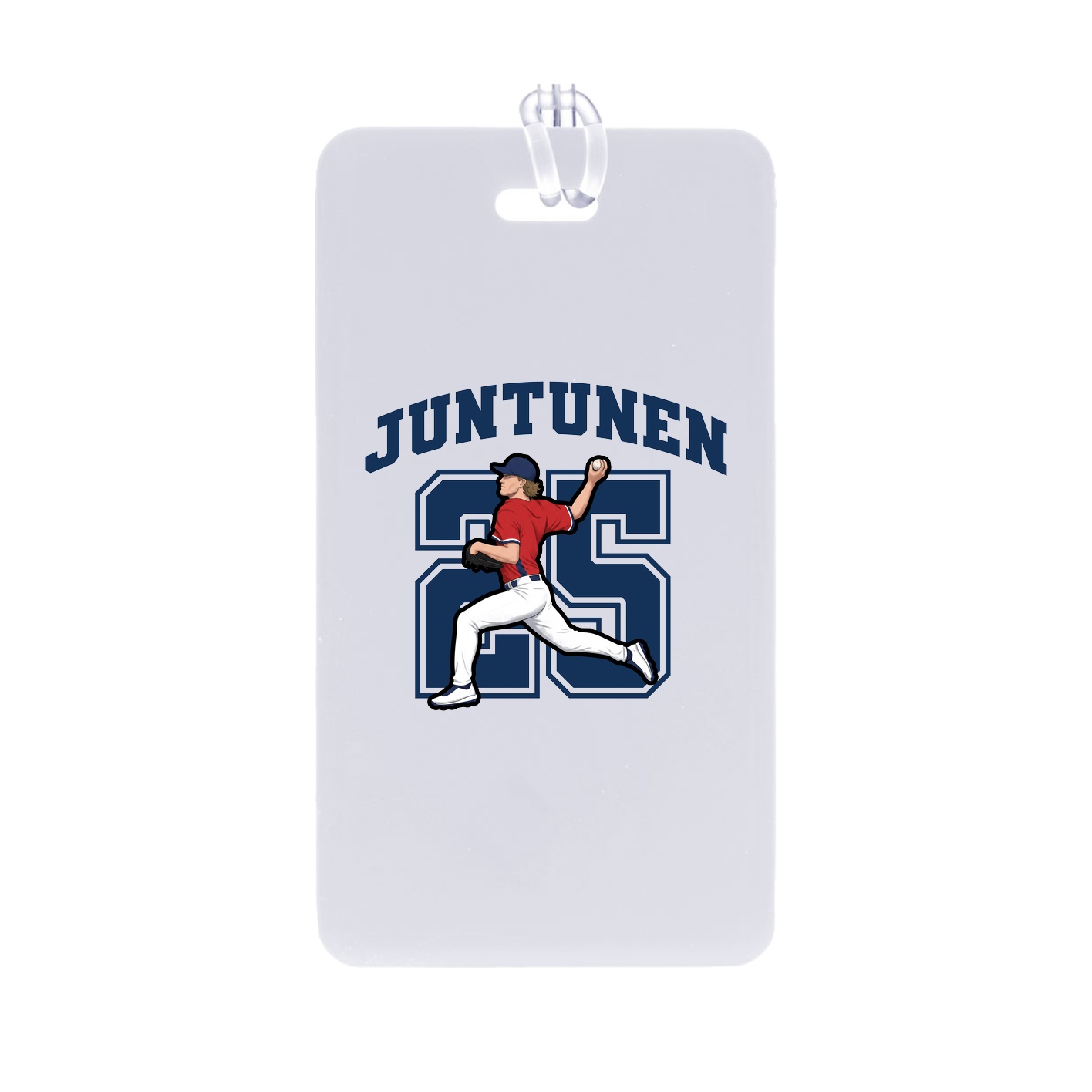 Bag Tag — Number in Classic