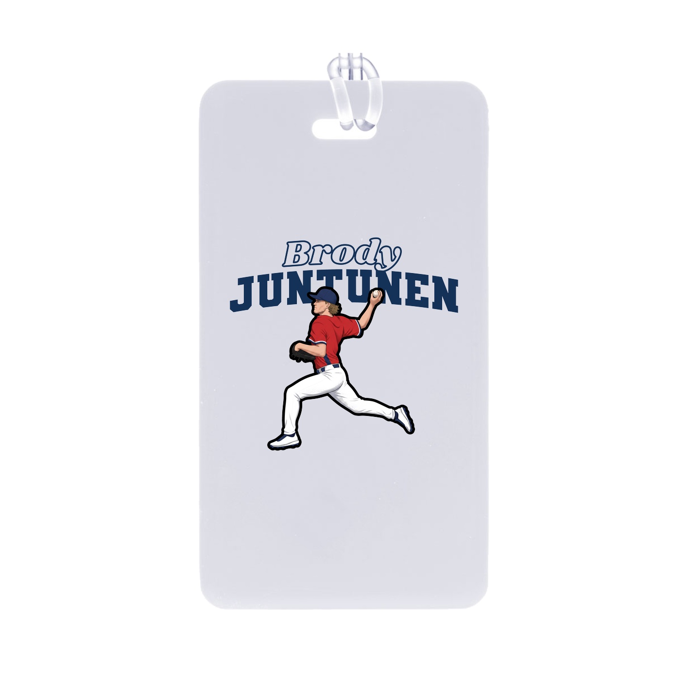 Bag Tag — Name Arch in Classic