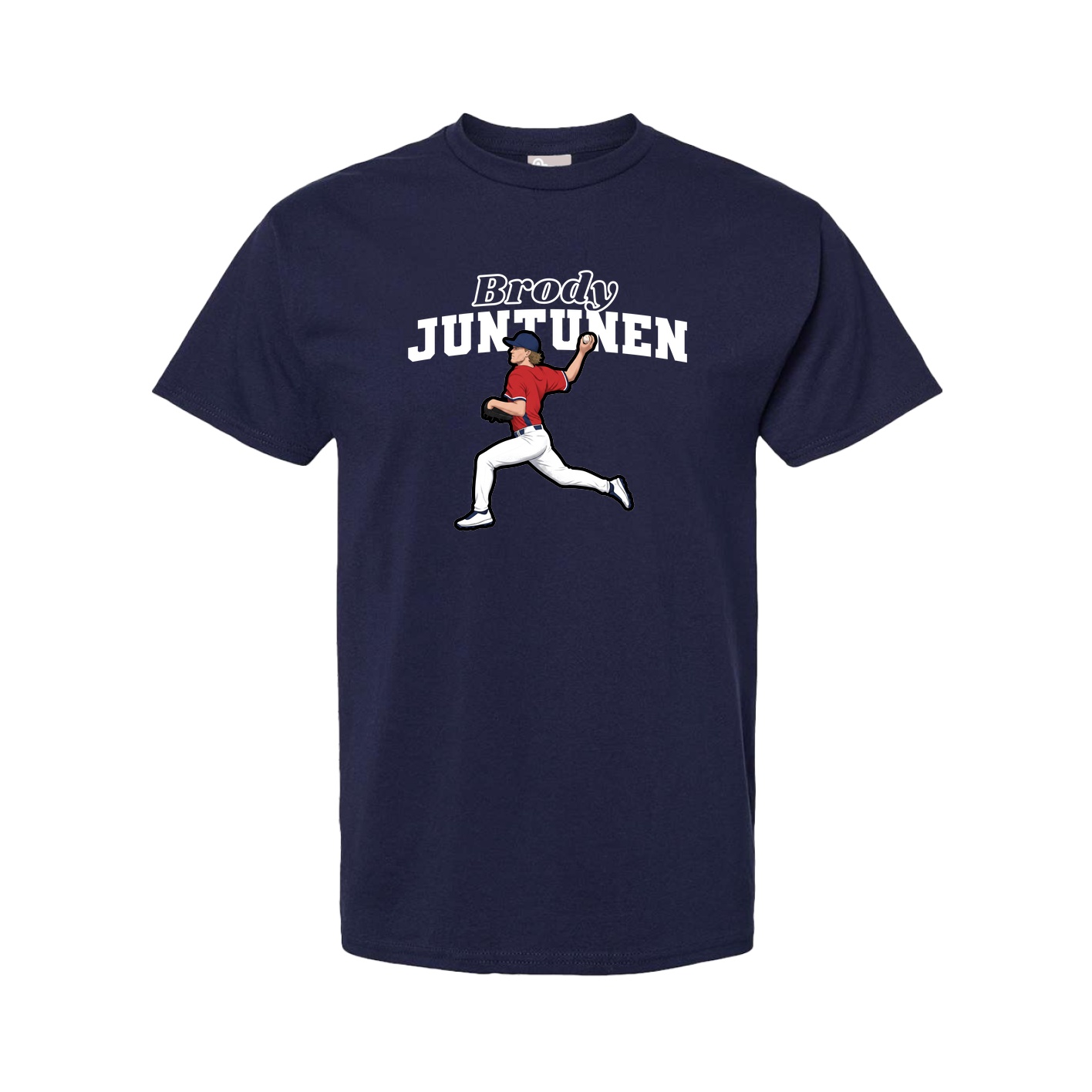 Tee — Name Arch in Navy