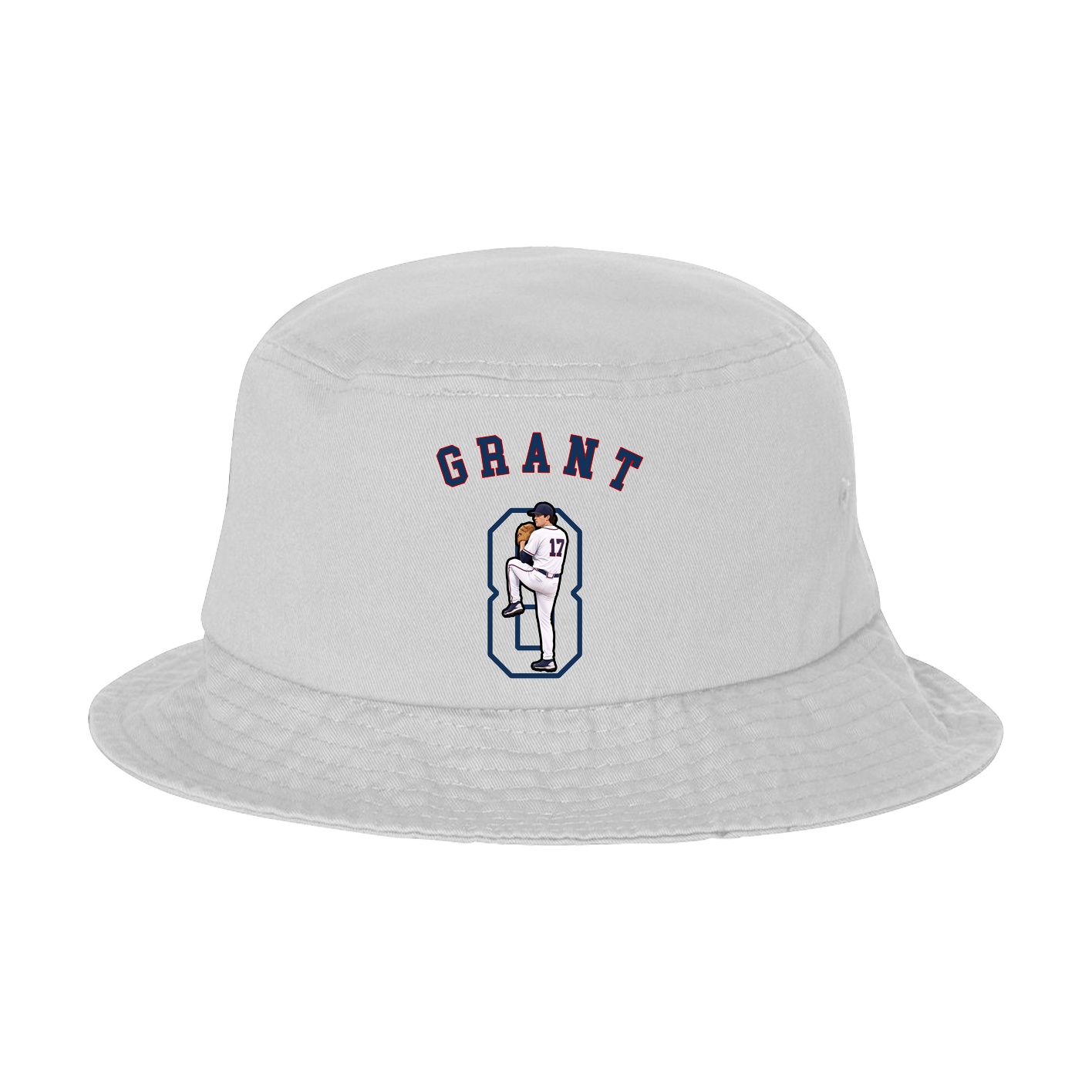 Bucket Cap — Shirsey Arch in White