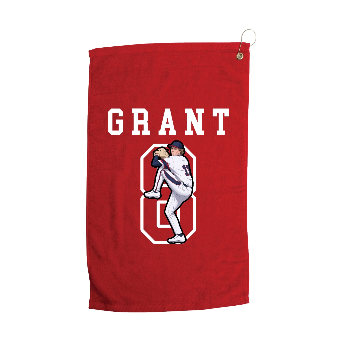 Golf Towel — Shirsey in Red