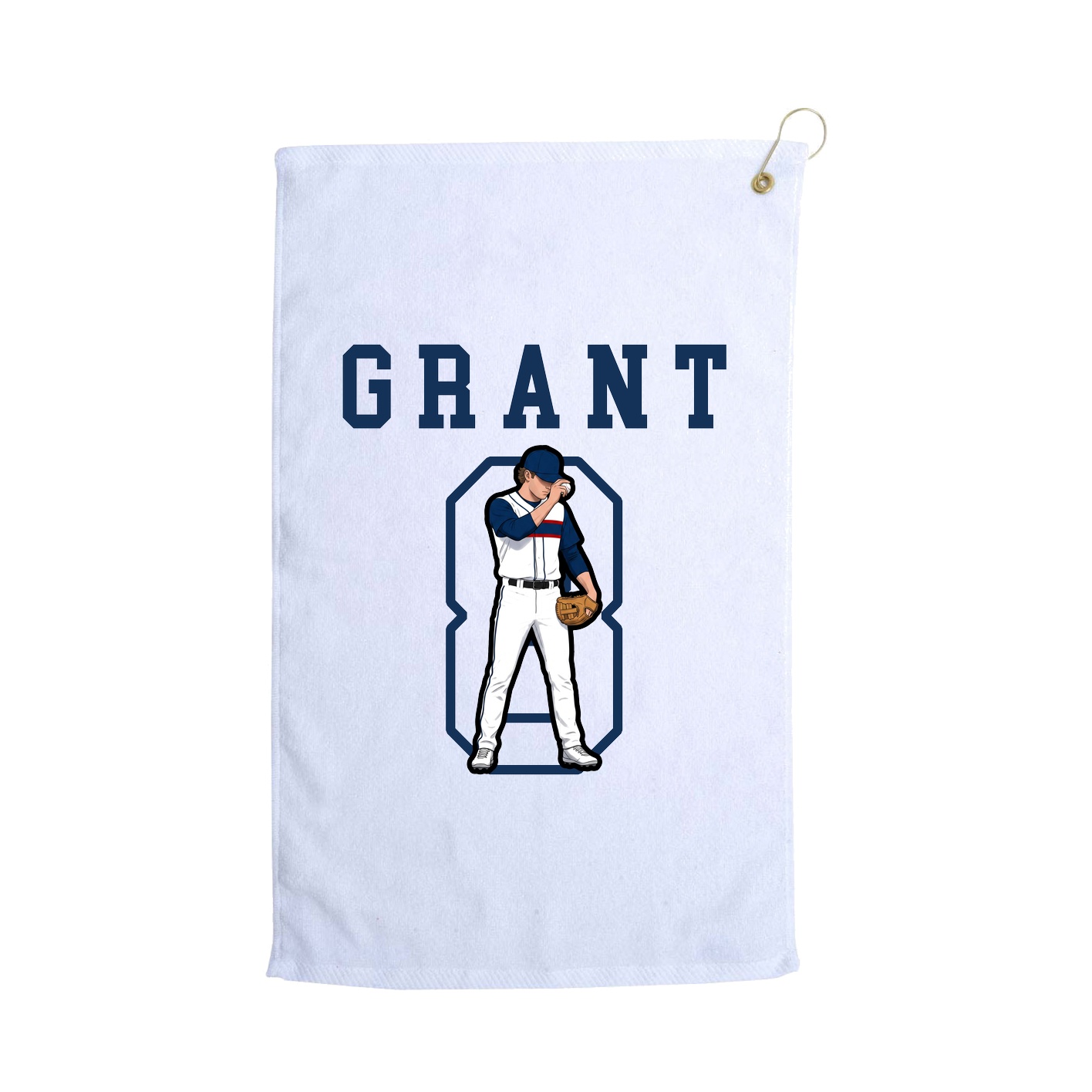 Golf Towel — Shirsey in White
