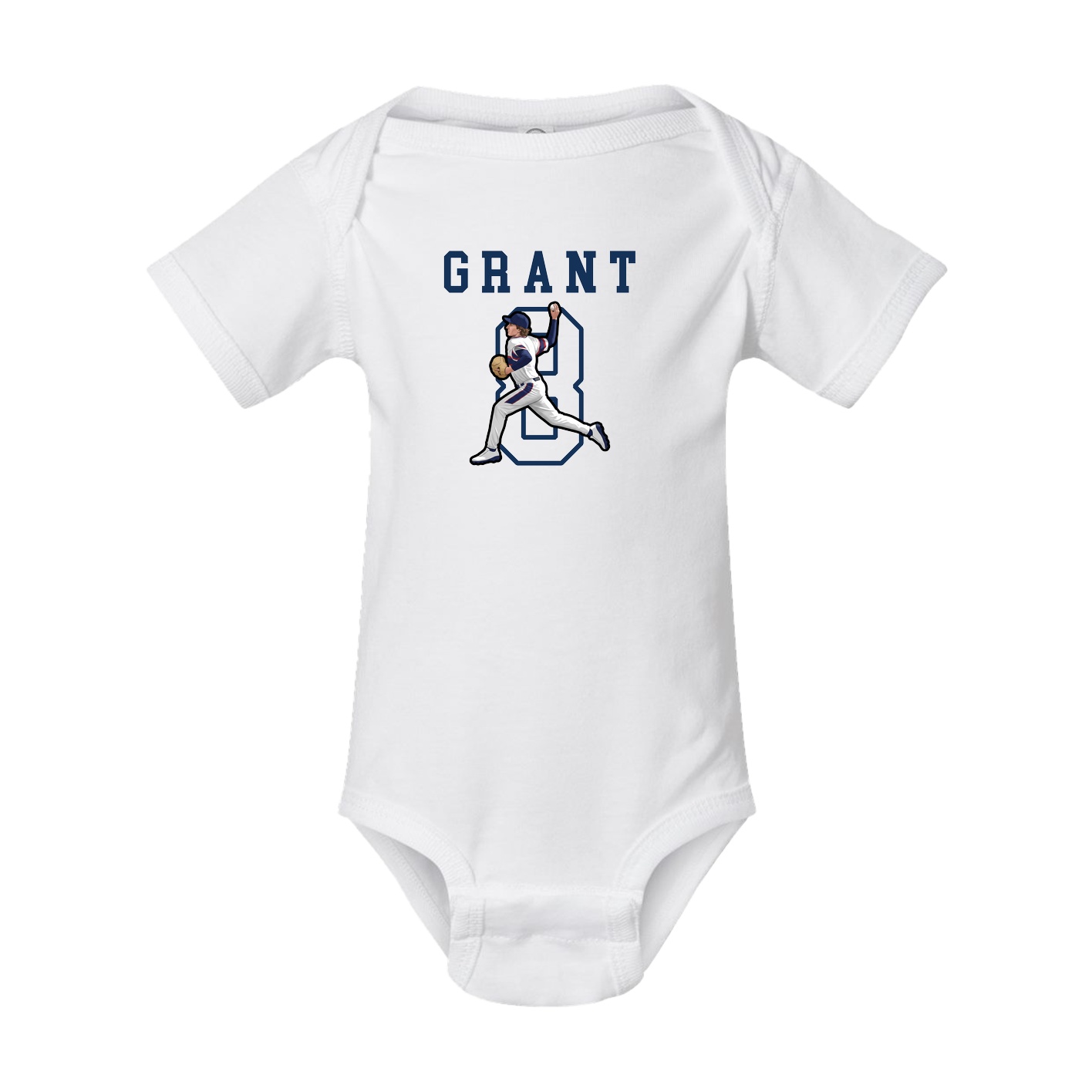 Baby Onesie — Shirsey in White
