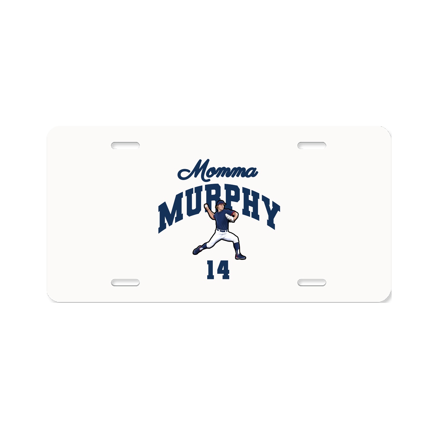 License Plate — Mothers Day Arch in Classic